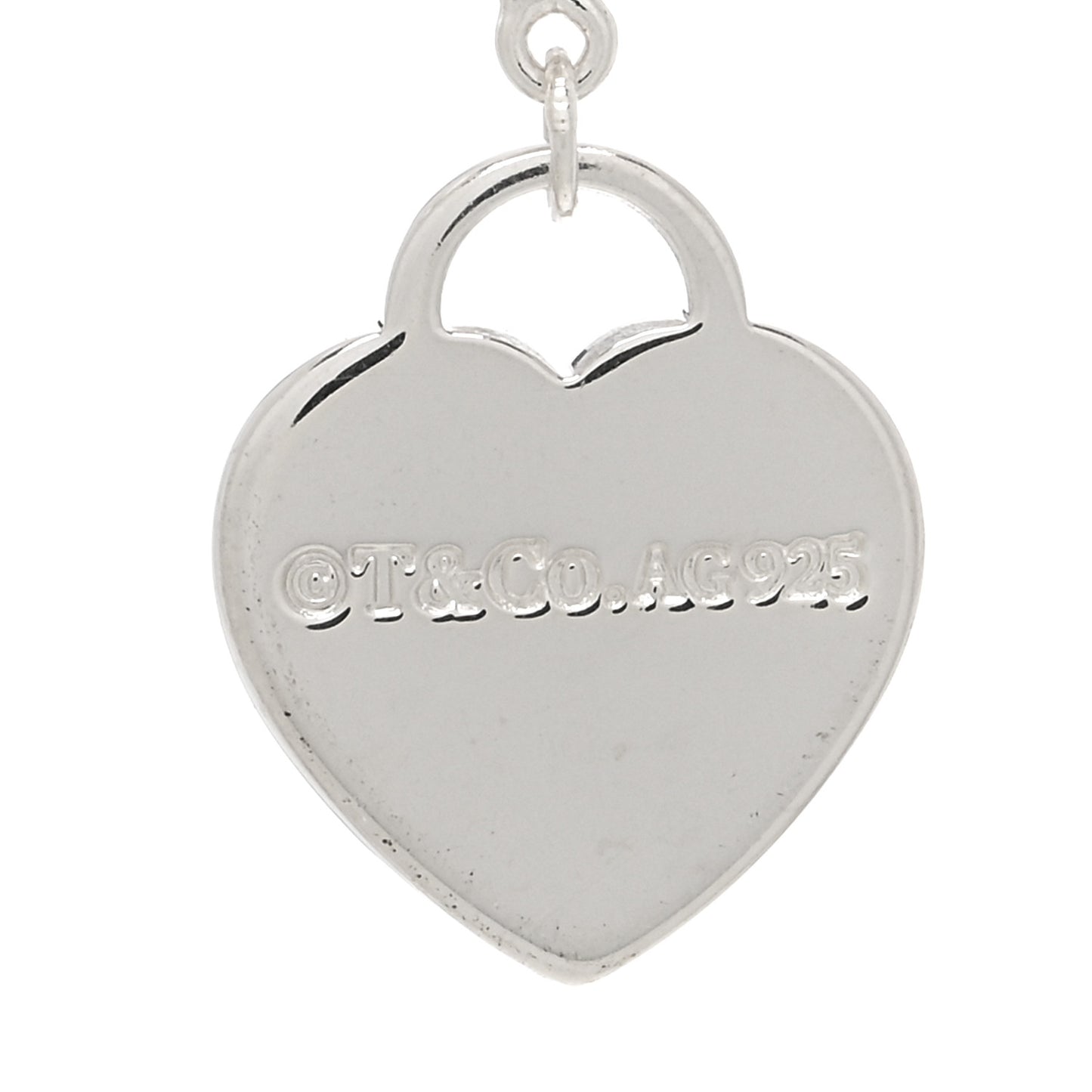 Sterling Silver 4mm Return To Tiffany Heart Tag Bead Bracelet