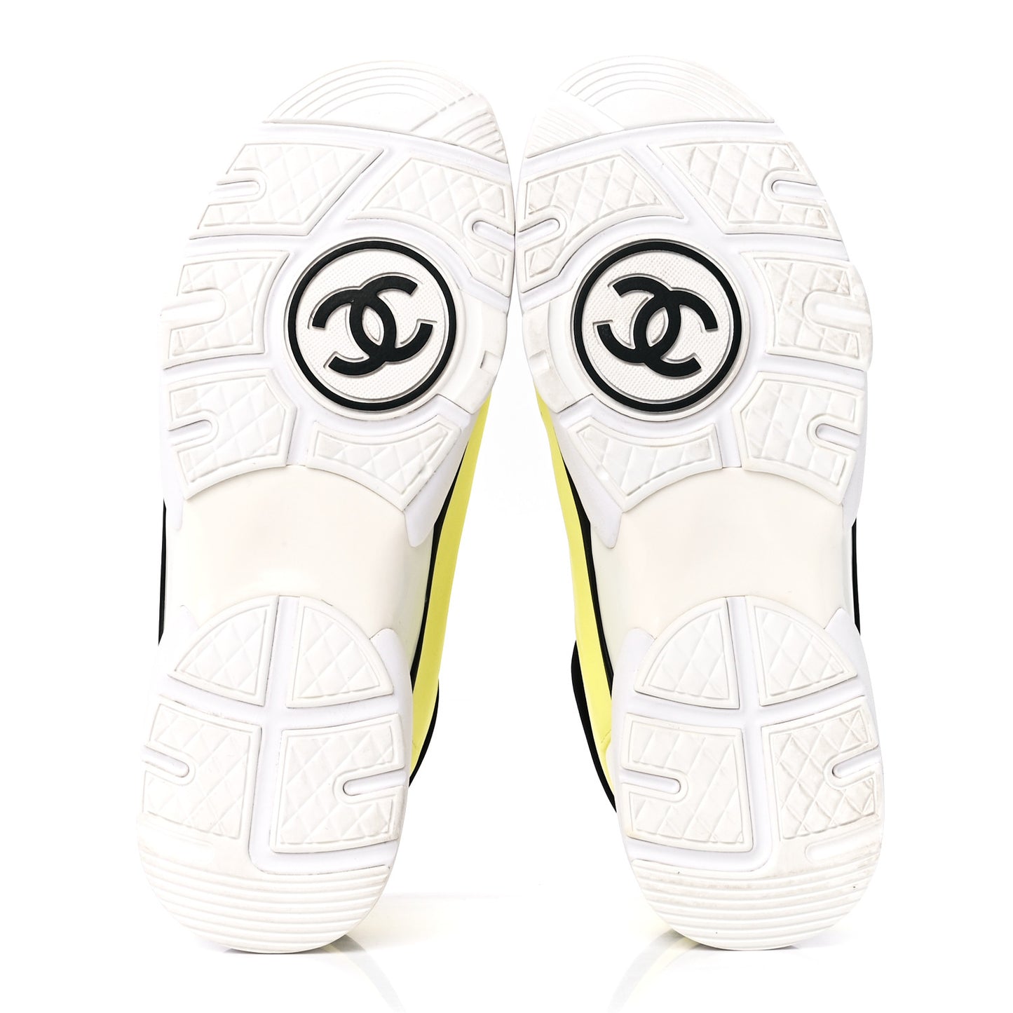 Lycra Fabric CC Sneakers 40 Yellow