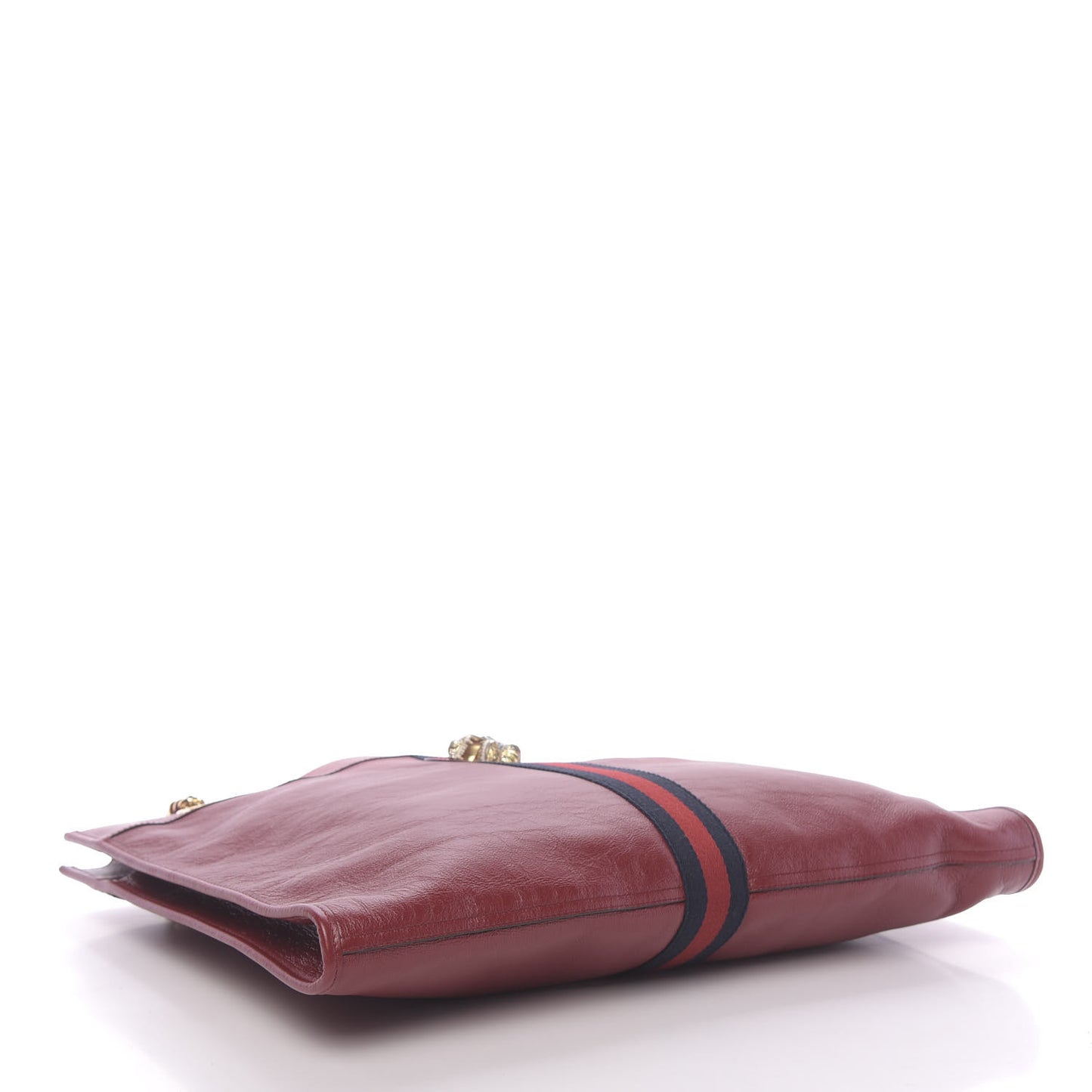 Calfskin Large Rajah Chain Tote Romantic Cherry