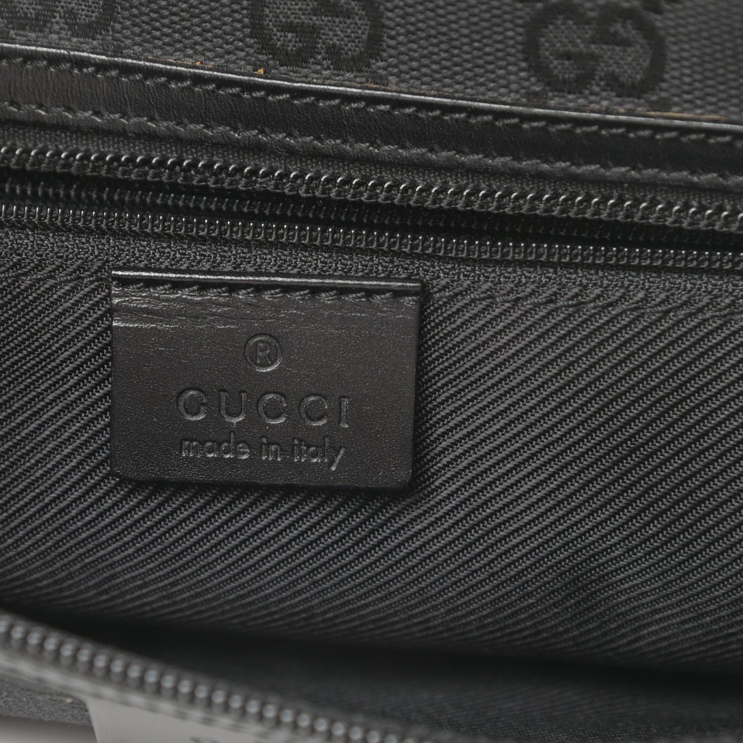 Monogram Messenger Bag Black