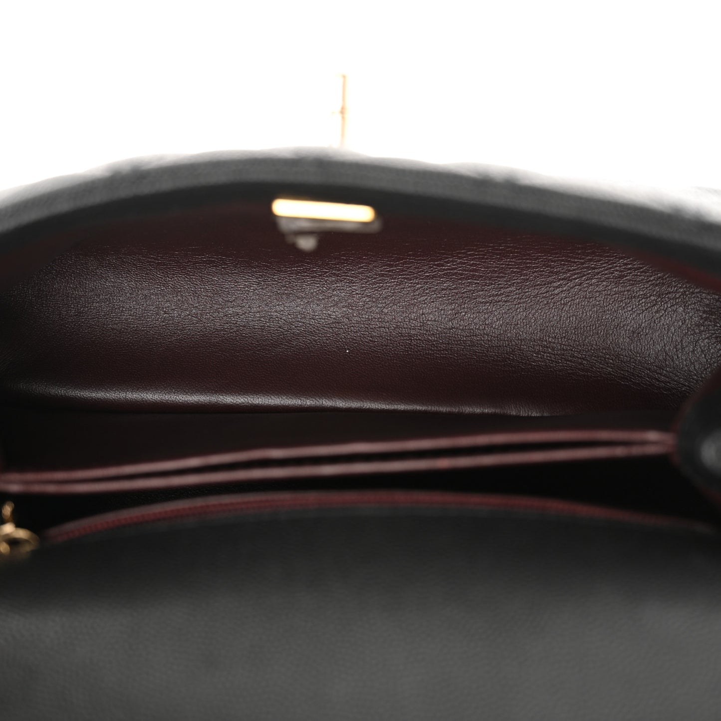 Caviar Quilted Mini Coco Handle Flap Black