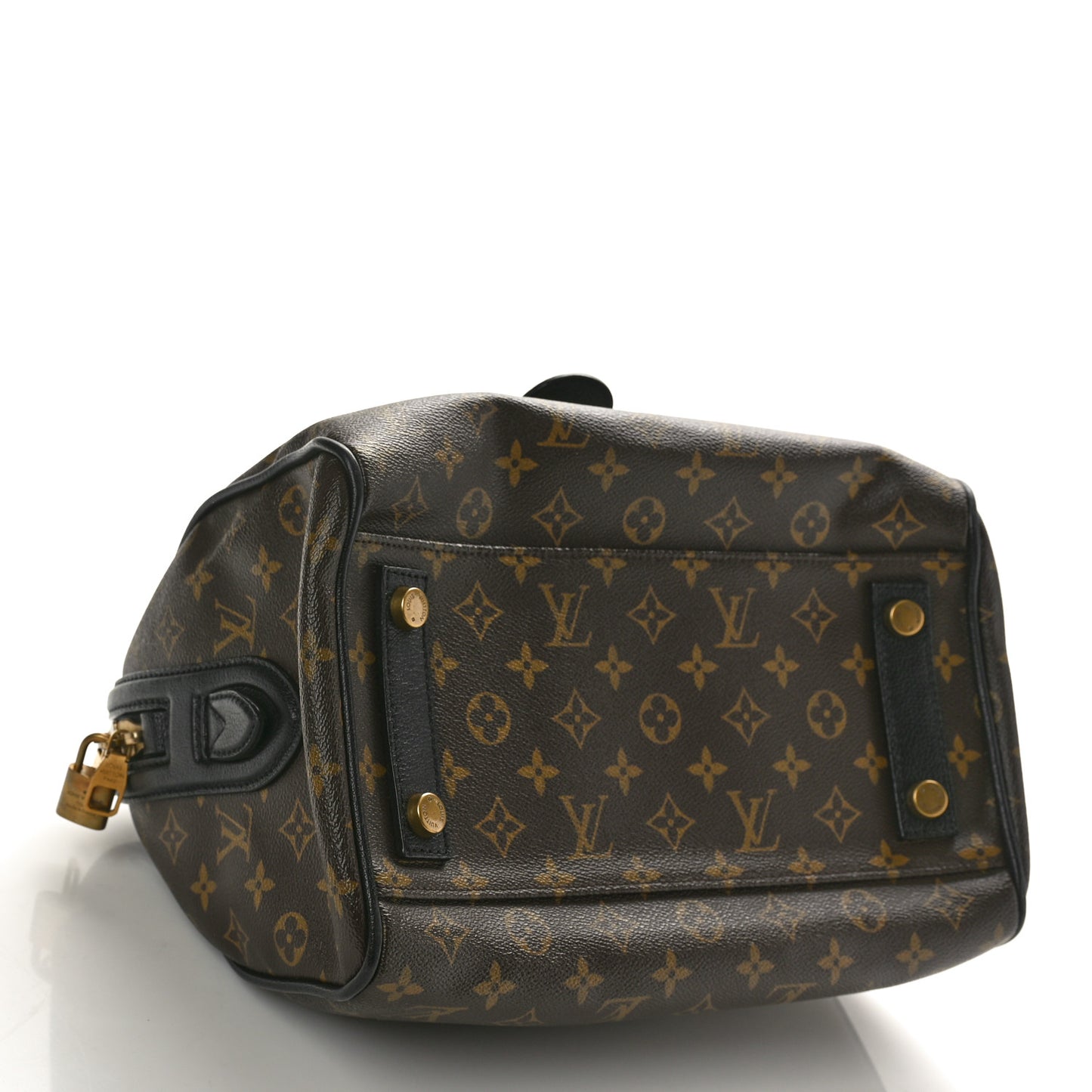 Monogram Golden Arrow Speedy Black