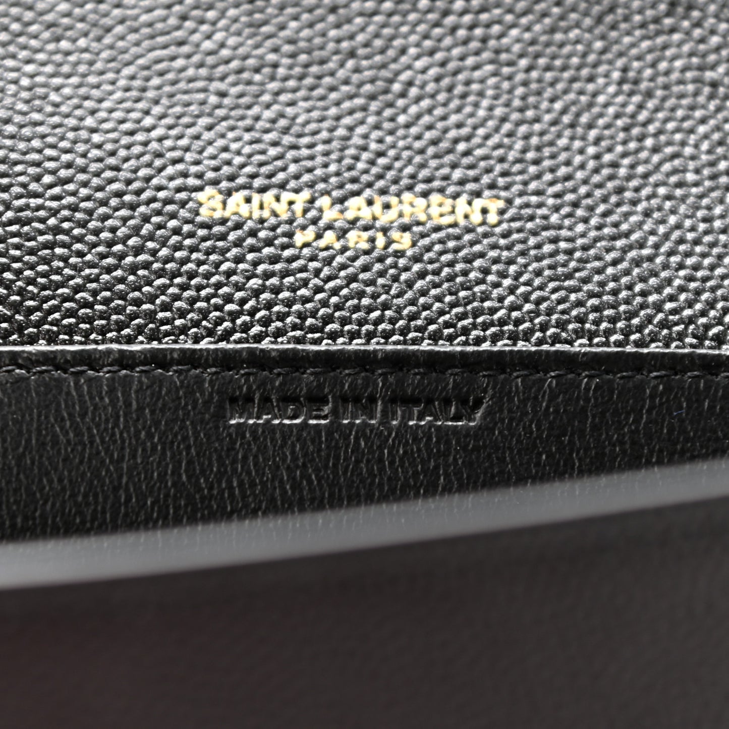 Grain De Poudre Uptown Chain Wallet Black