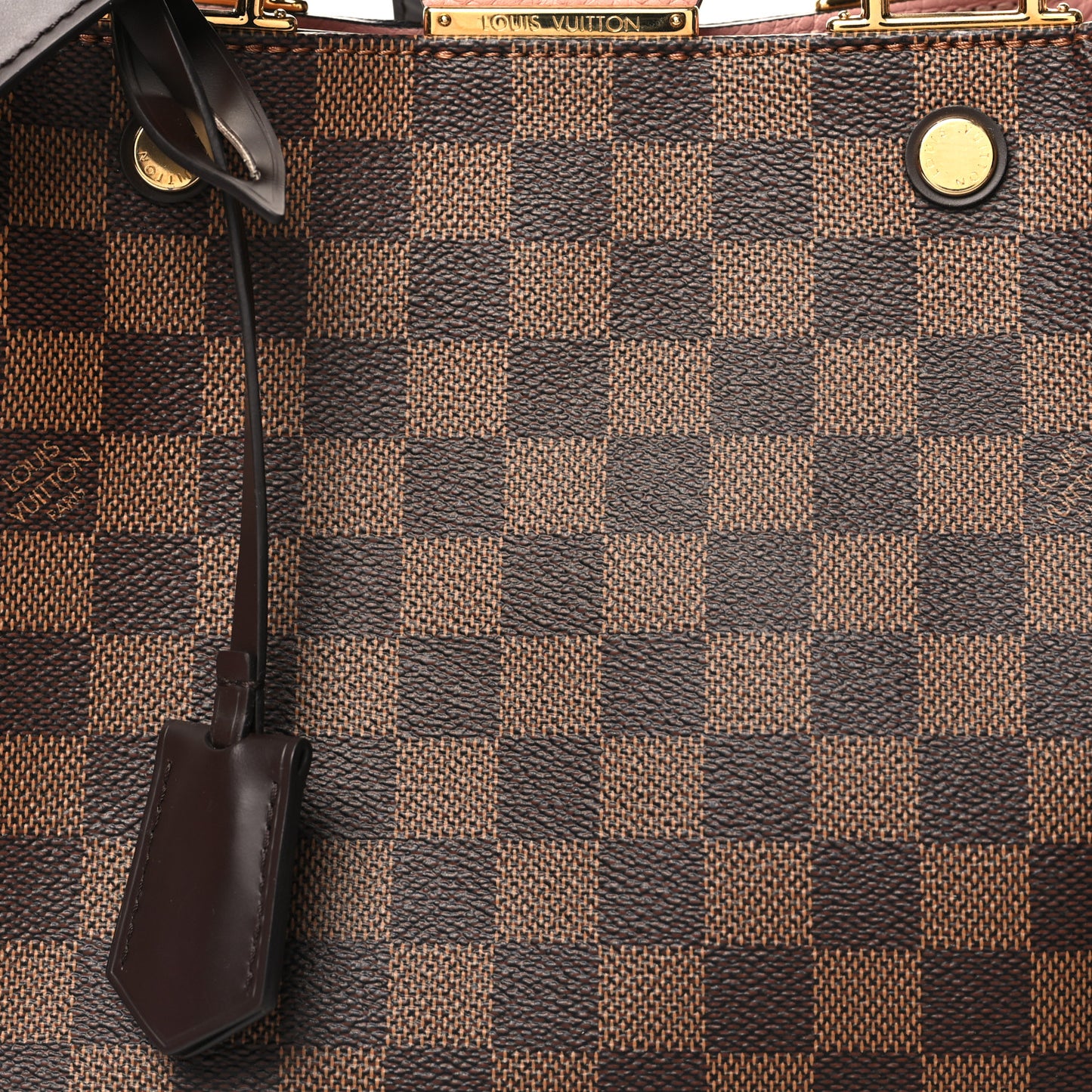 Damier Ebene Cuir Taurillon Brittany Magnolia