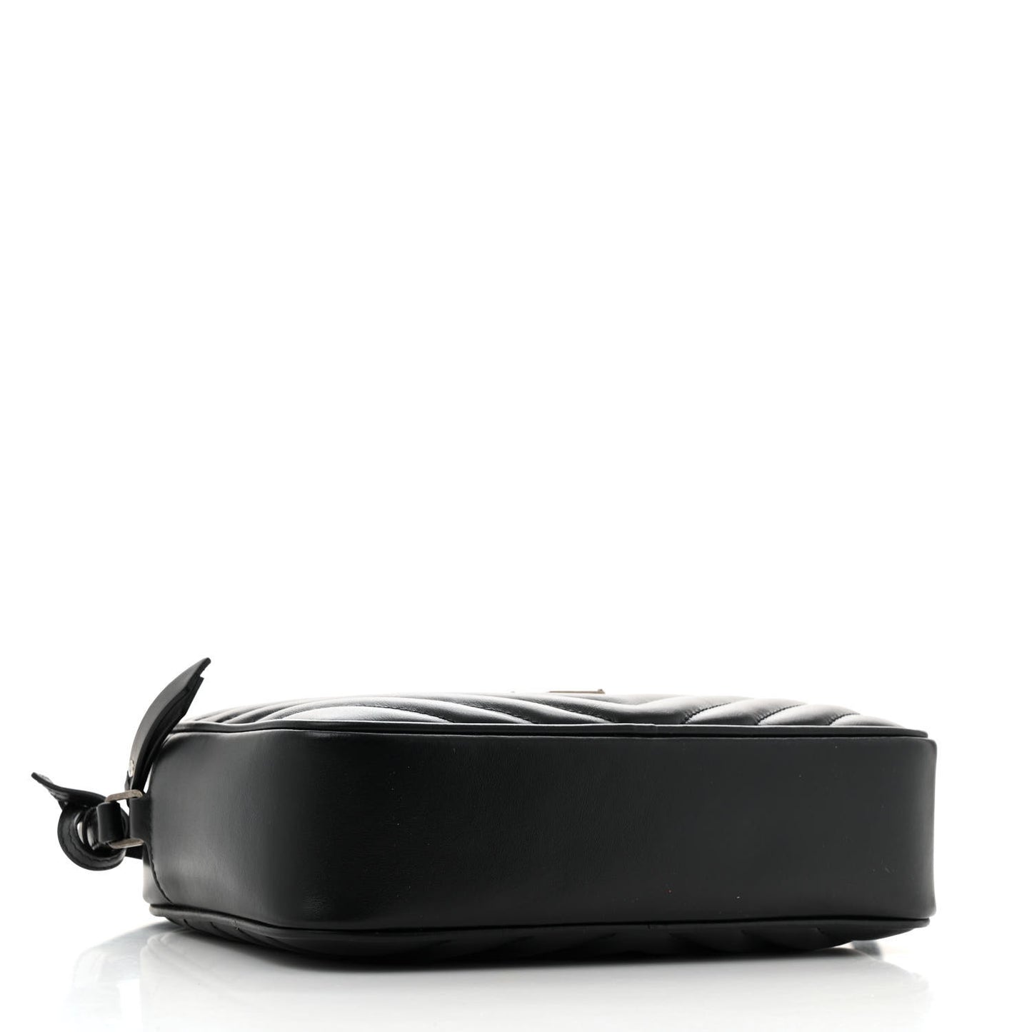 Calfskin Matelasse Monogram Lou Camera Bag Black