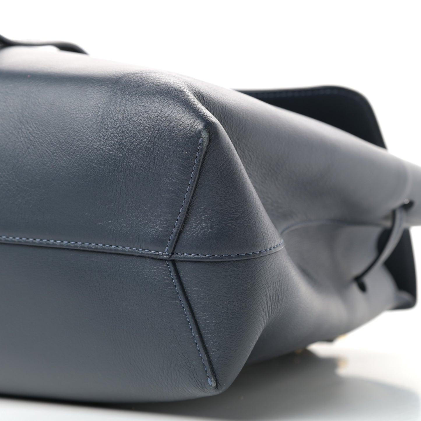Calfskin Lady Bag Blu