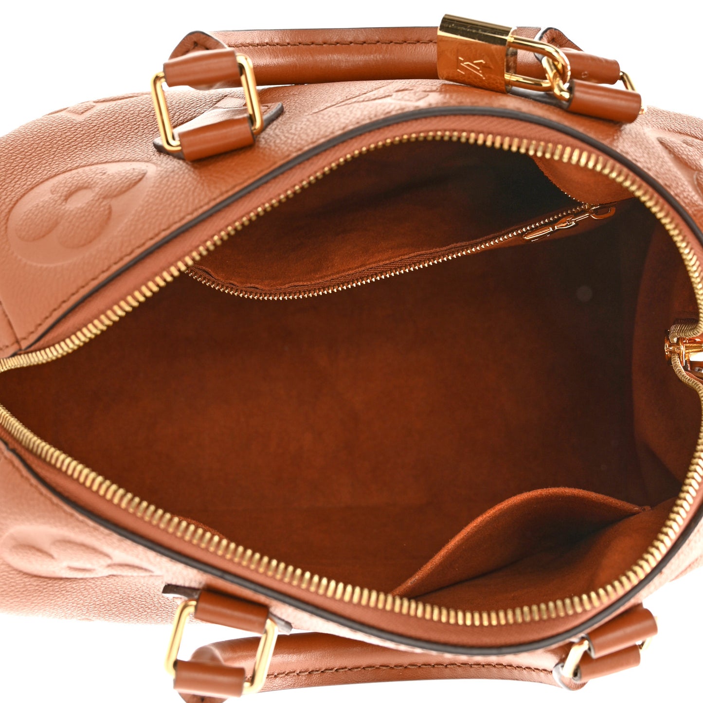 Empreinte Monogram Giant Speedy Bandouliere 25 Cognac