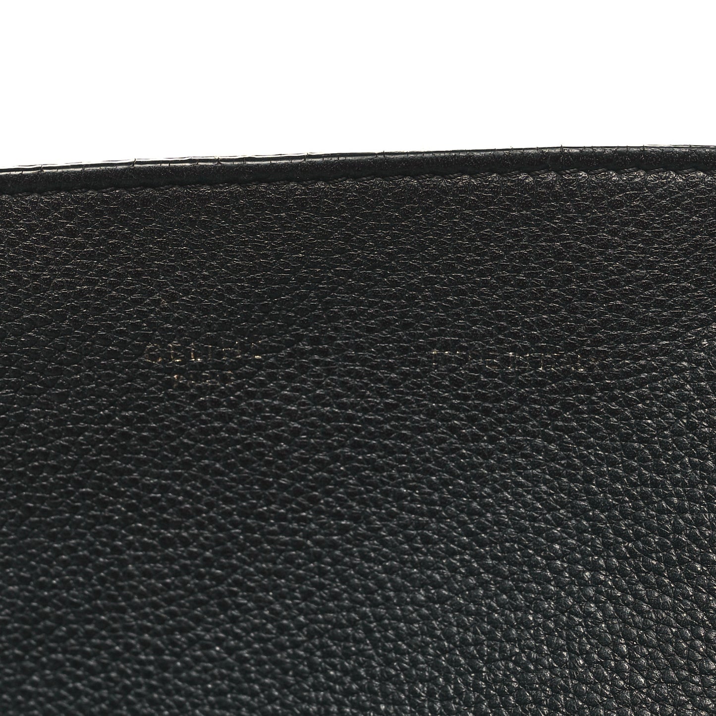 Soft Grained Calfskin Small Belt Cabas Phantom Black