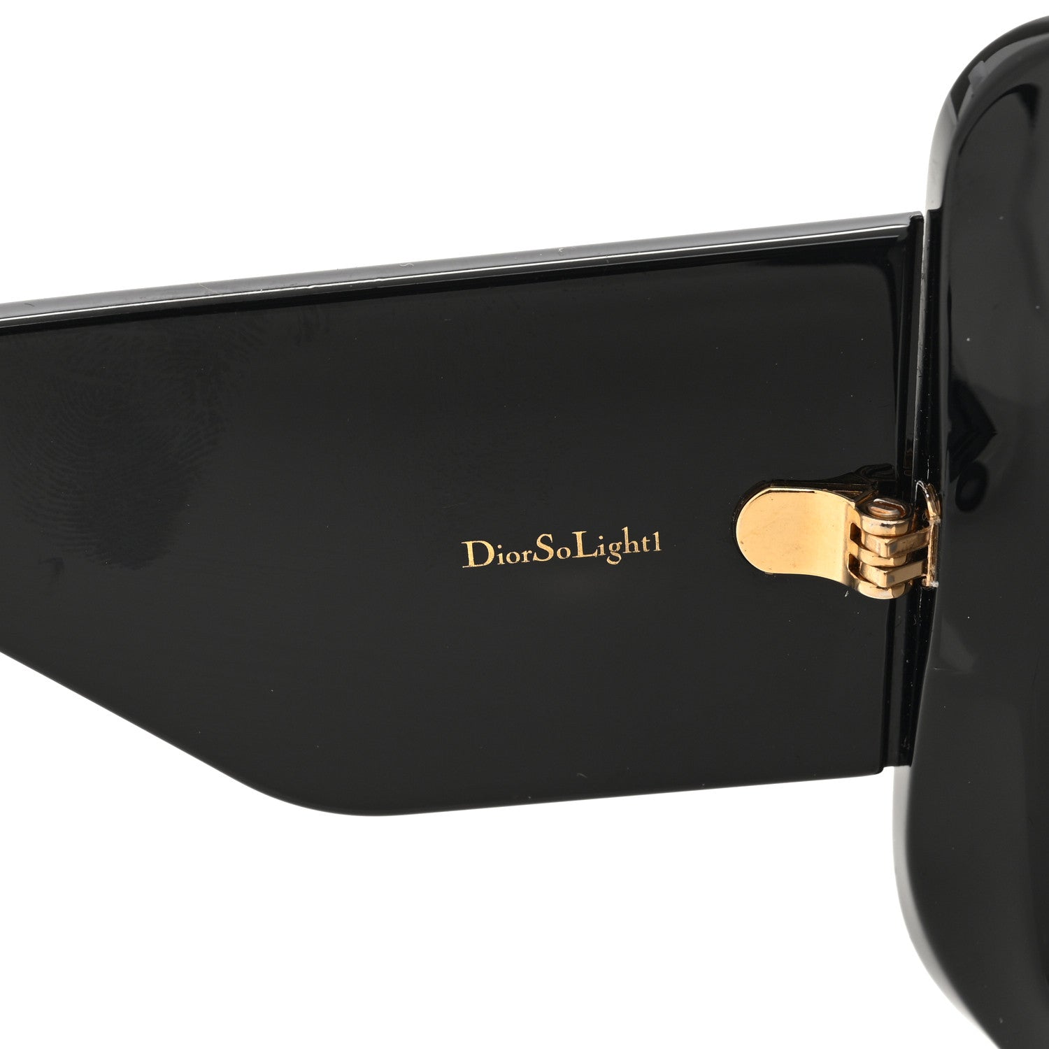 Christian Dior Acetate DiorSo Light 1 Shield Sunglasses Black 6 of 7