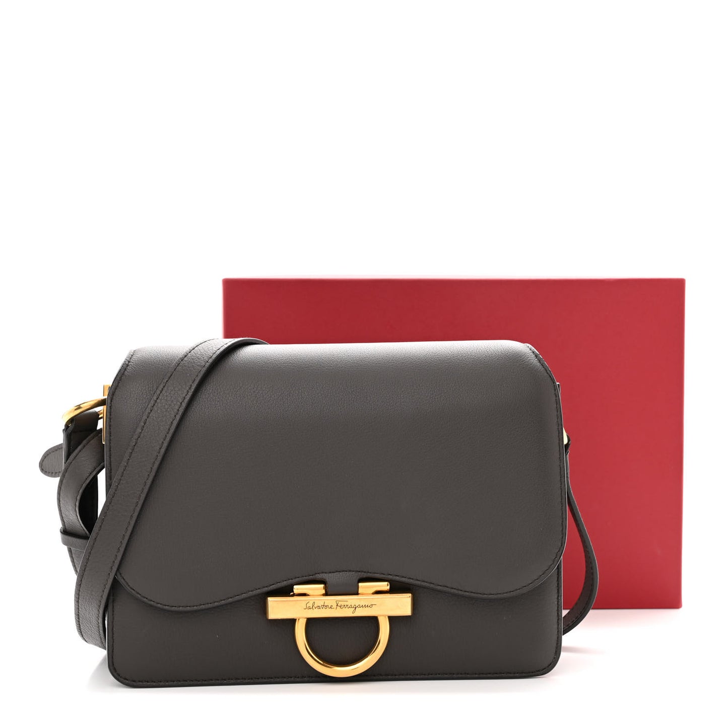 Calfskin Joanne Crossbody Flannel