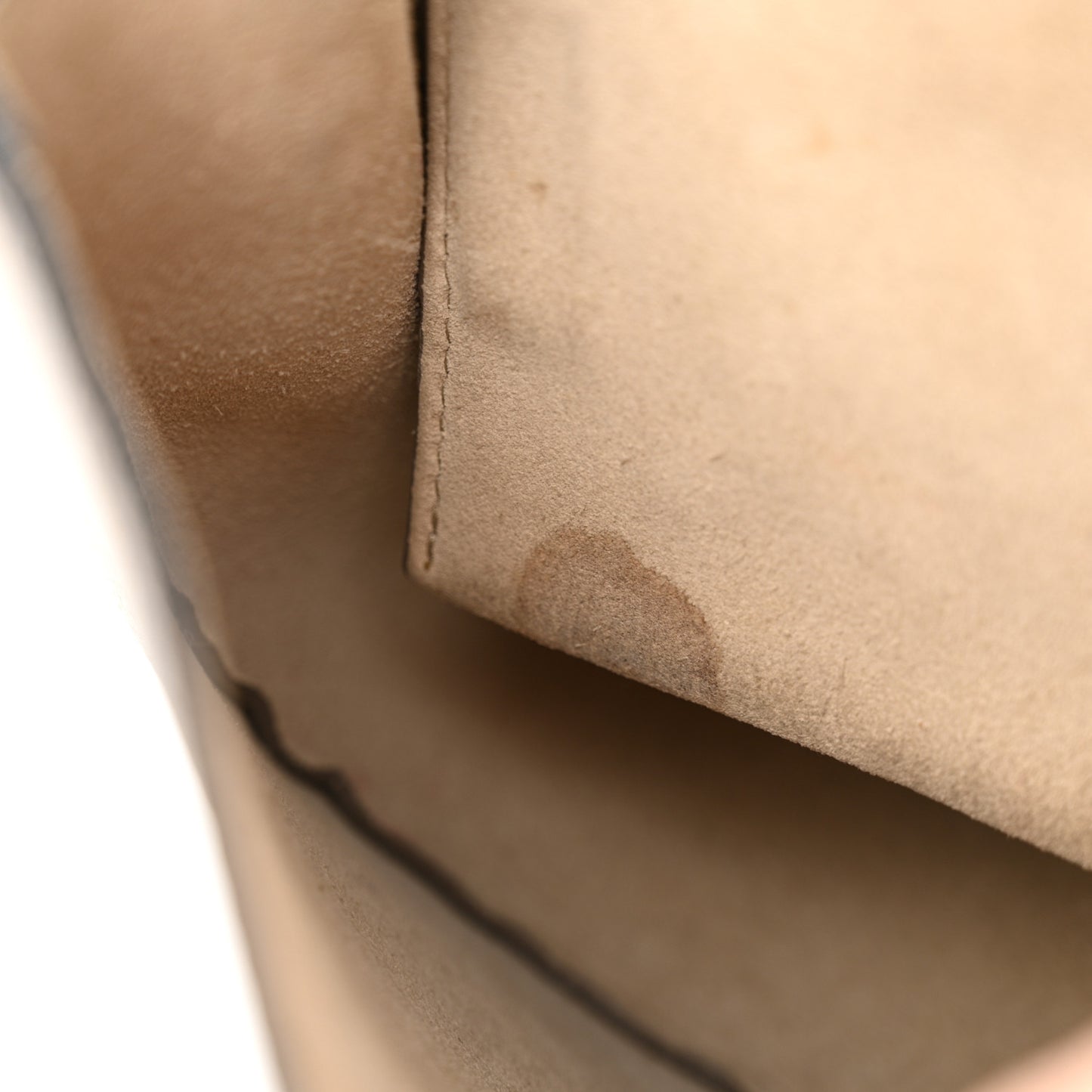 Grained Lambskin Drew Shoulder Bag Motty Grey