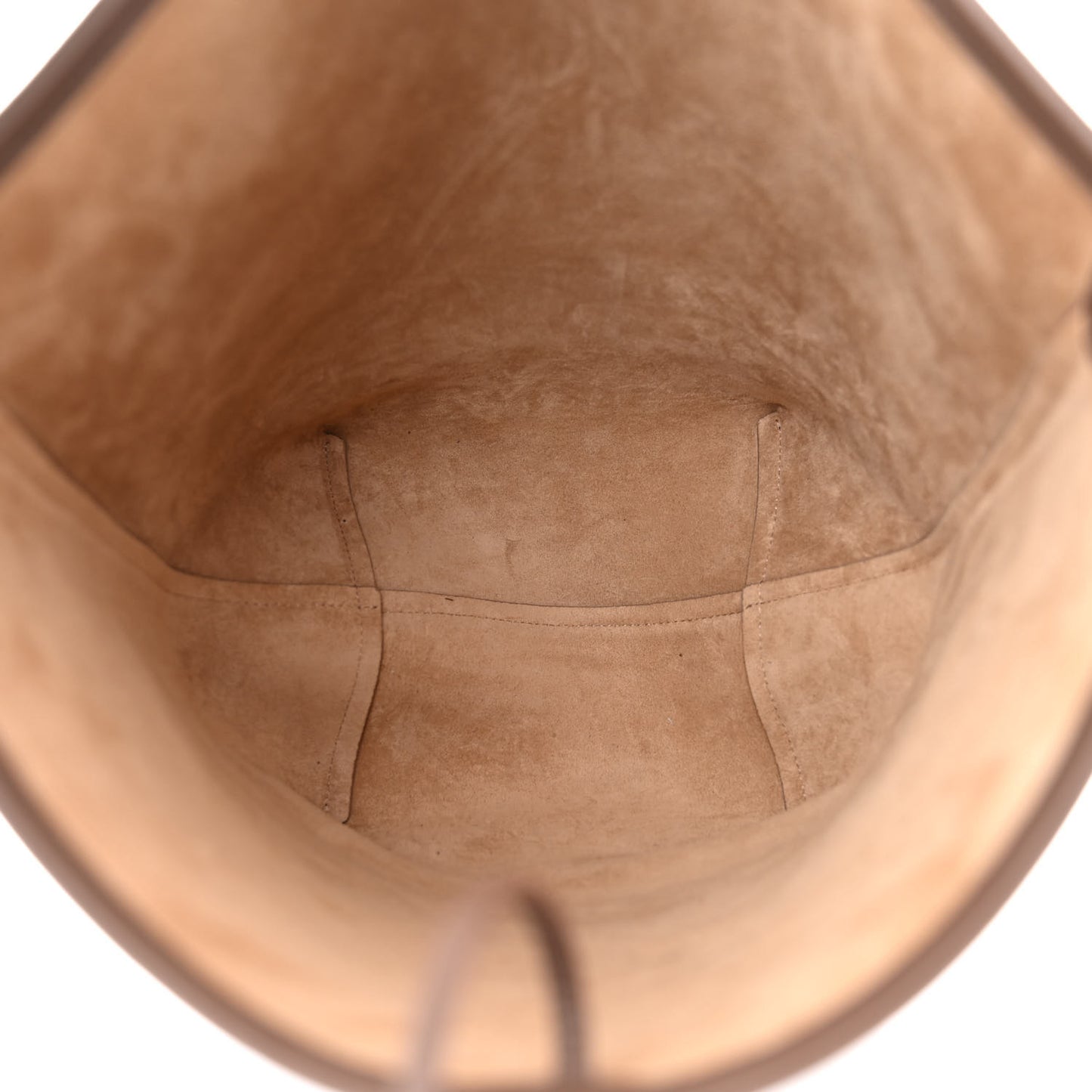 Grained Calfskin Medium N/S Park Tote Brown