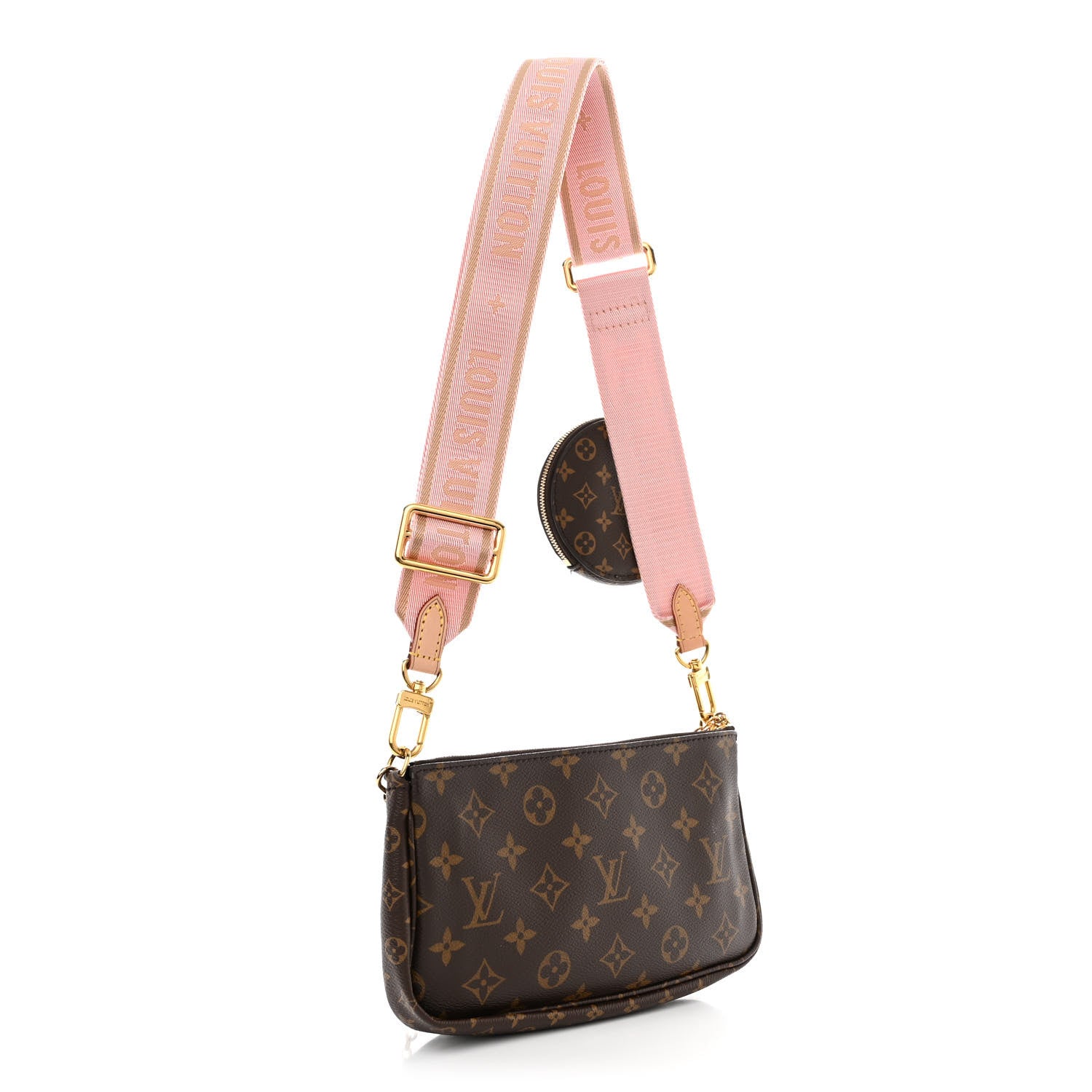 Louis Vuitton Monogram Multi Pochette Accessories Rose Clair 3 of 12