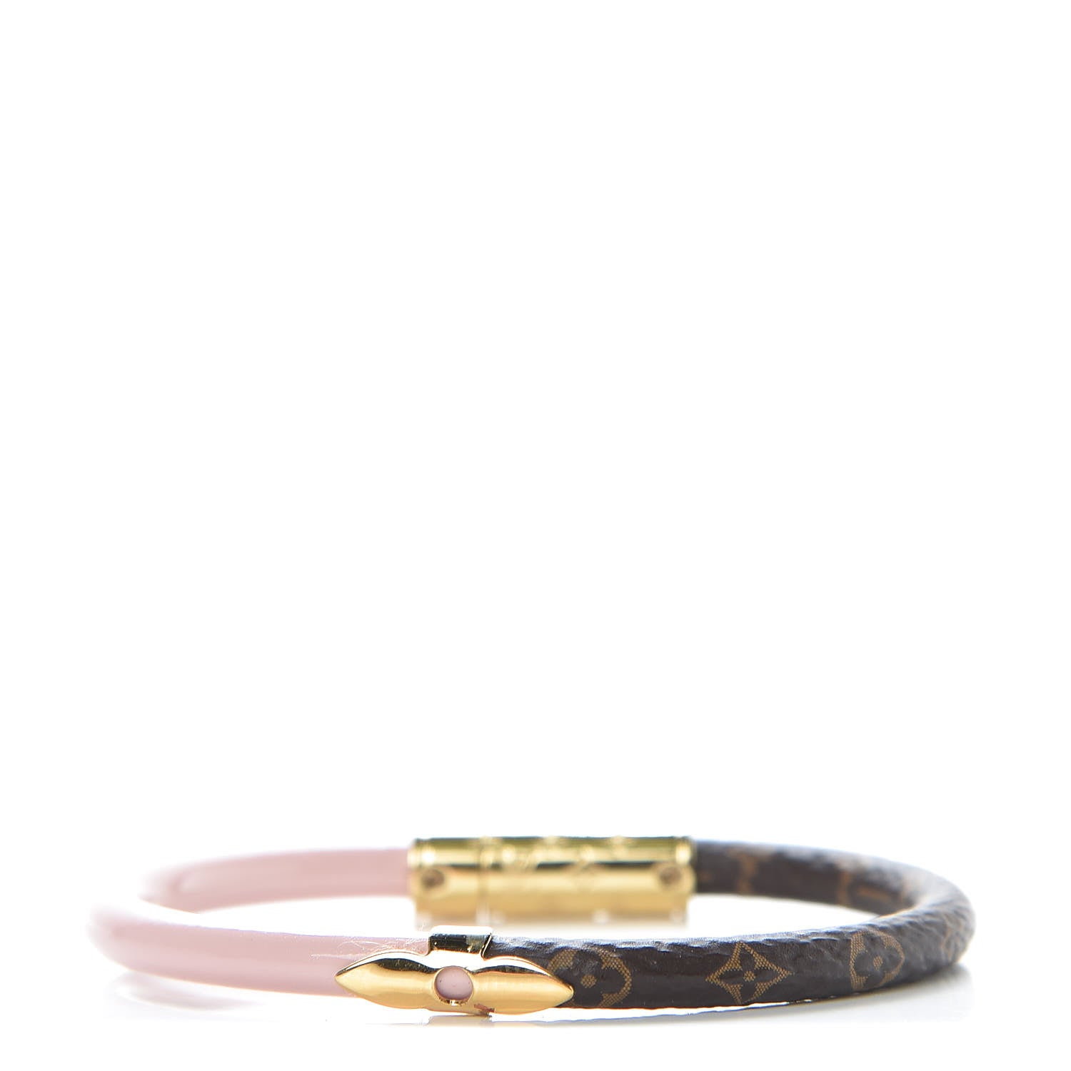 Louis Vuitton Monogram Daily Confidential Bracelet 17 Rose 