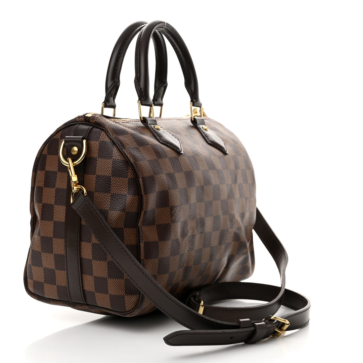 Damier Ebene Speedy Bandouliere 25