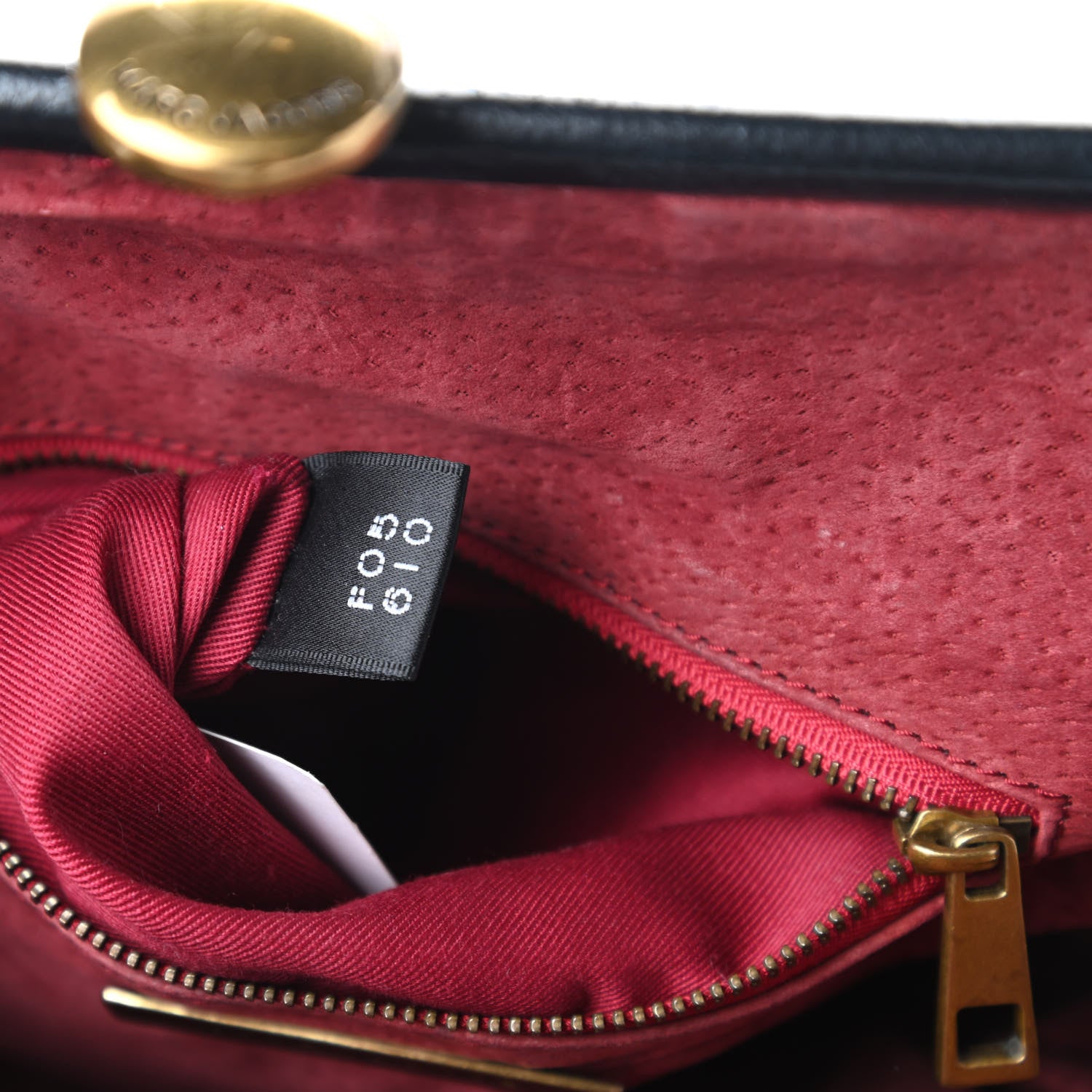 Marc Jacobs Calfskin Quilted Stam Black 9 of 11