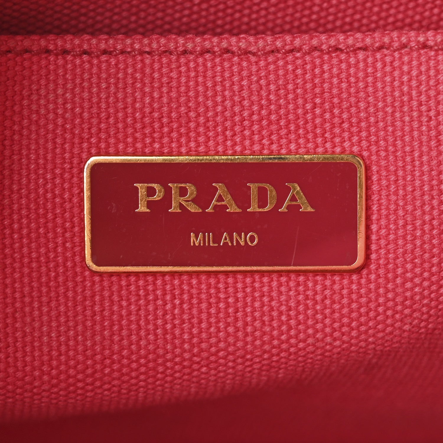 Prada Canapa Small Logo Tote Peonia 6 of 10
