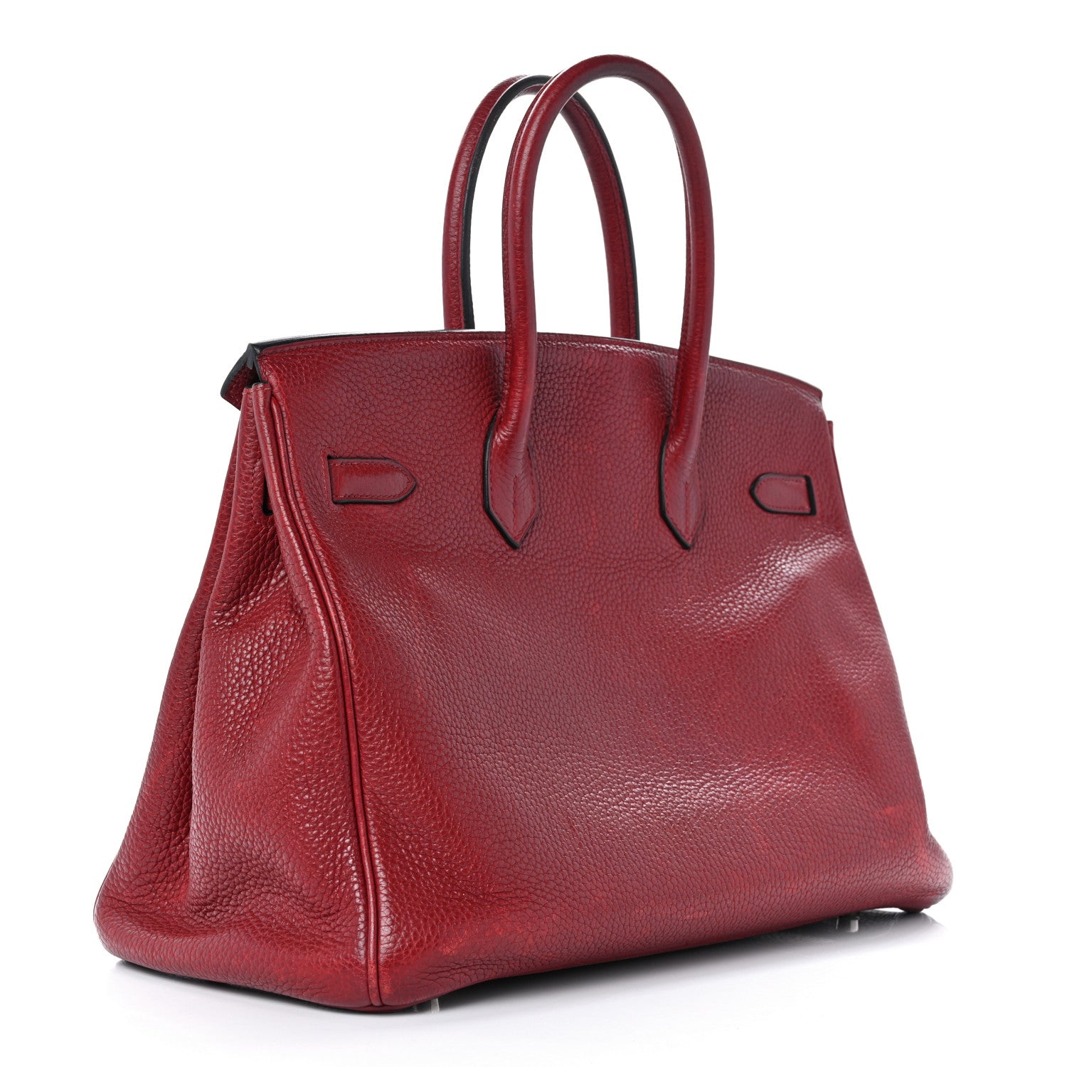 Hermes Taurillon Clemence BIRKIN 35 Rouge H 2 of 18