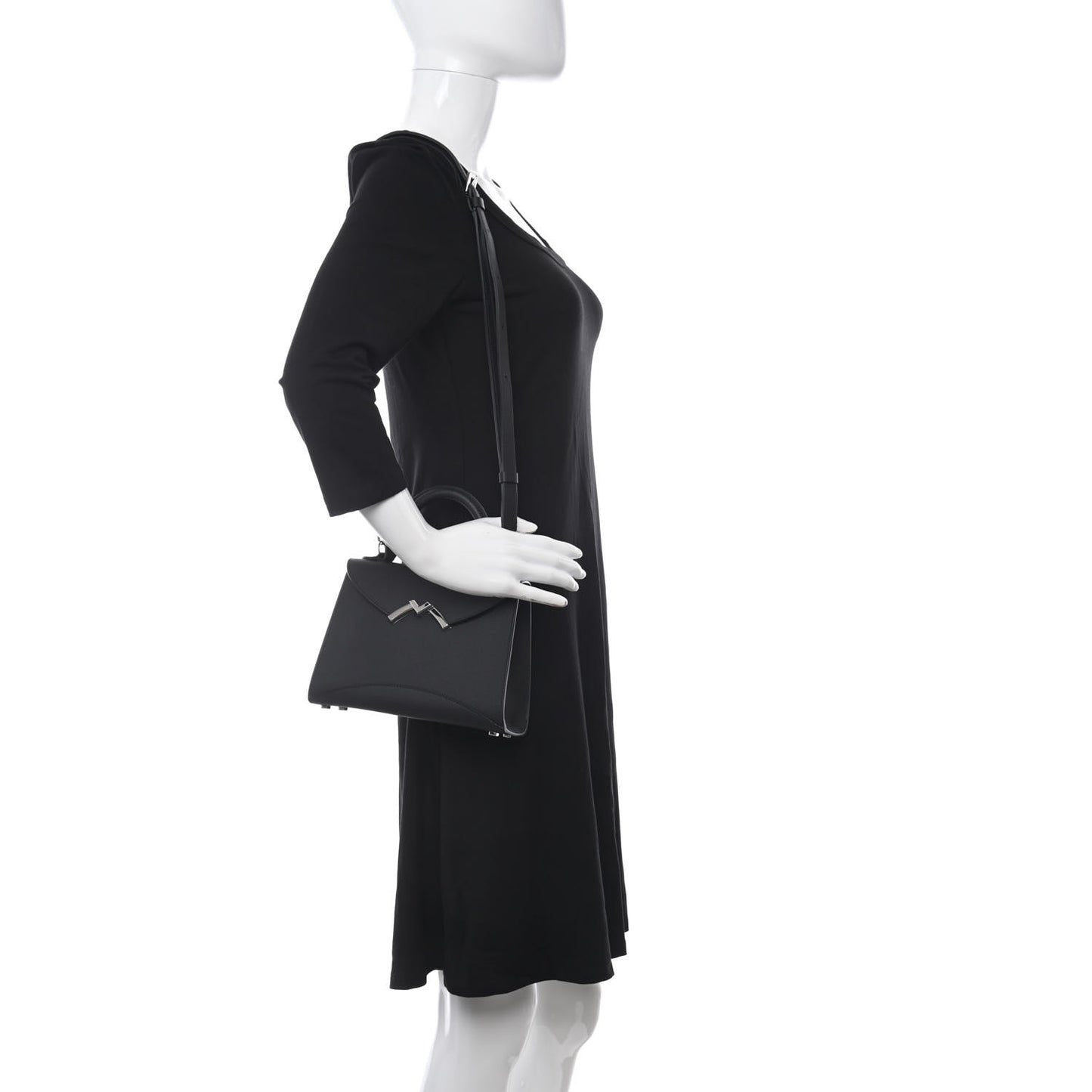 Carat Calfskin Gabrielle BB Black