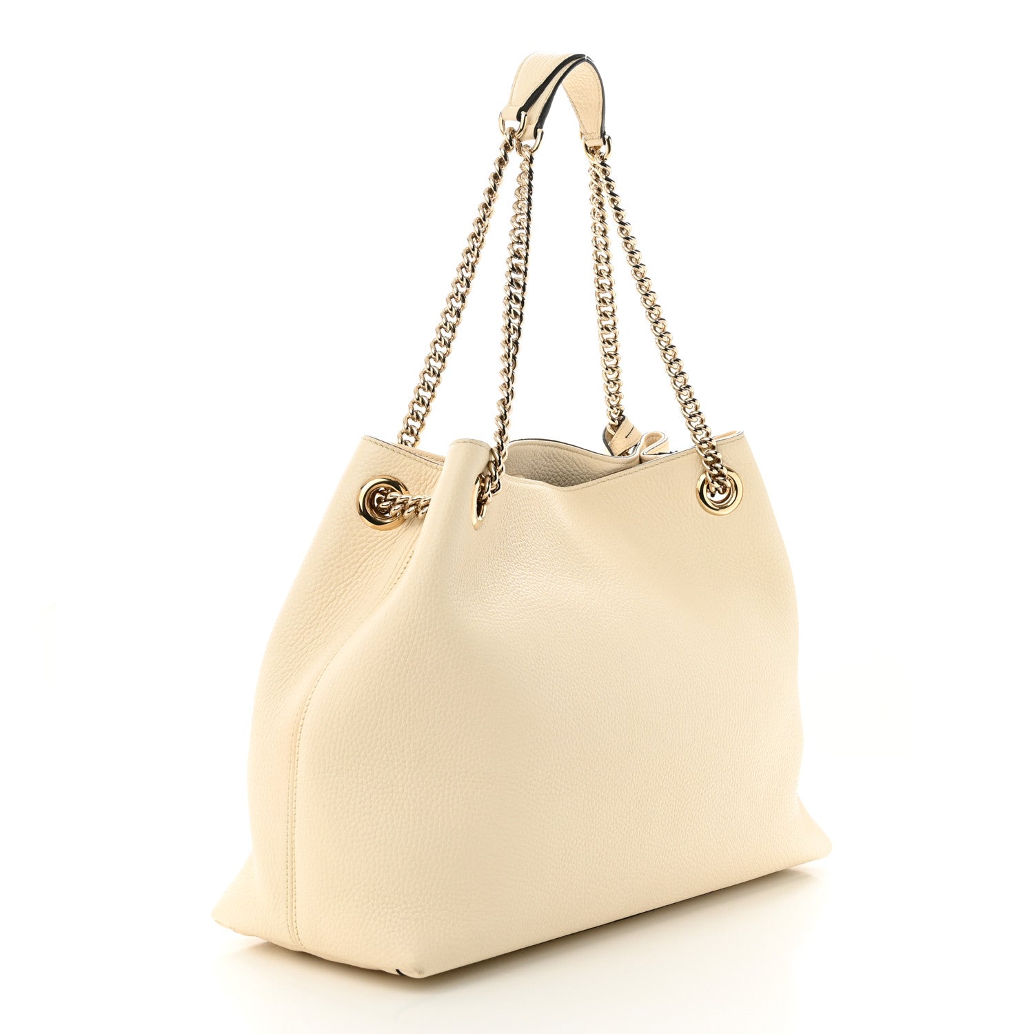 Gucci Cellarius Calfskin Medium Soho Chain Shoulder Bag Ivoire 3 of 11