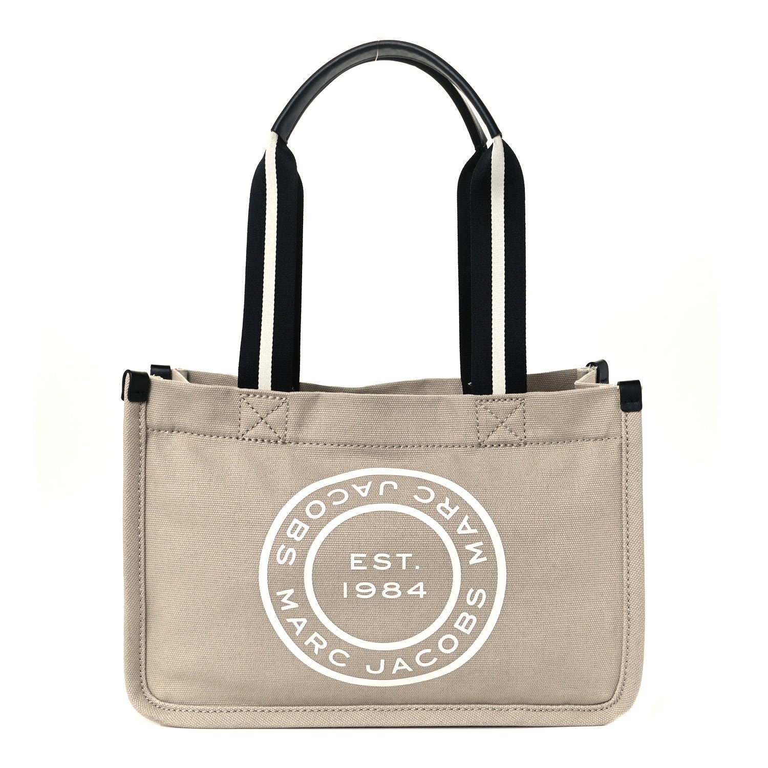 【美品】MARC JACOBS SIGNET CANVAS LARGE TOTE Marc Jacobs Canvas Signet Tote Bag Beige 1040608 – FASHIONPHILE