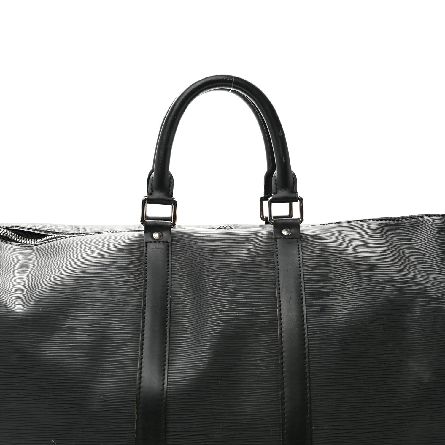 Louis Vuitton Epi Keepall 50 Black 7 of 13