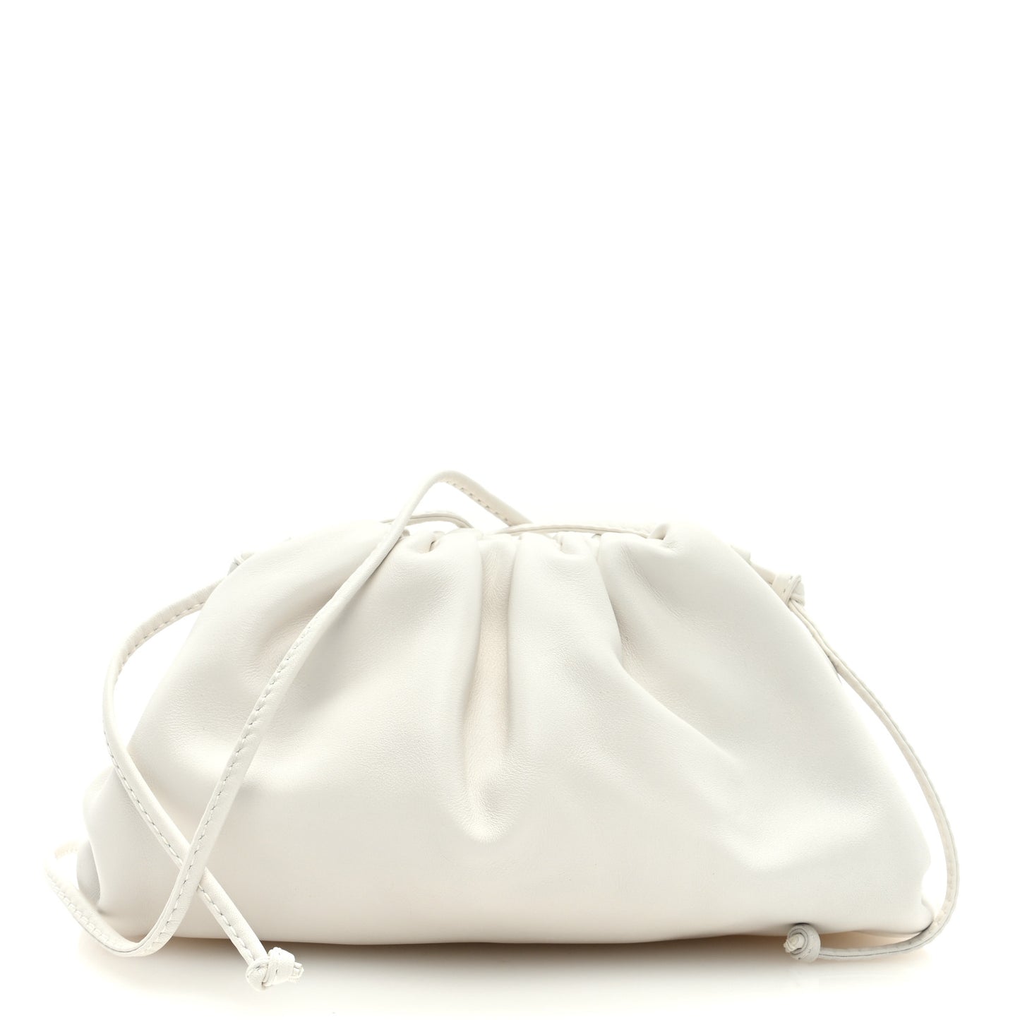 Butter Calfskin The Mini Pouch Chalk