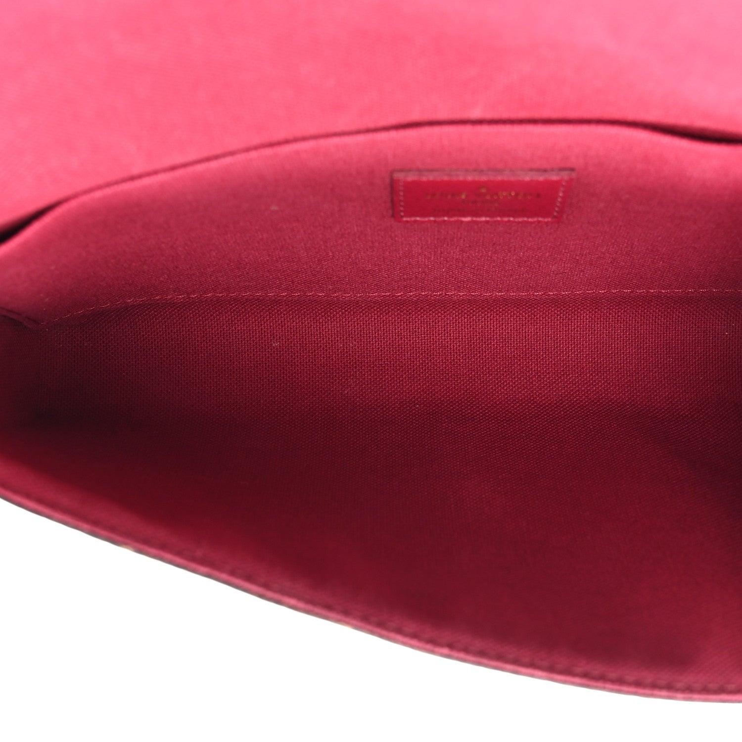 Louis Vuitton Monogram Pochette Felicie Chain Wallet Fuchsia 6 of 13