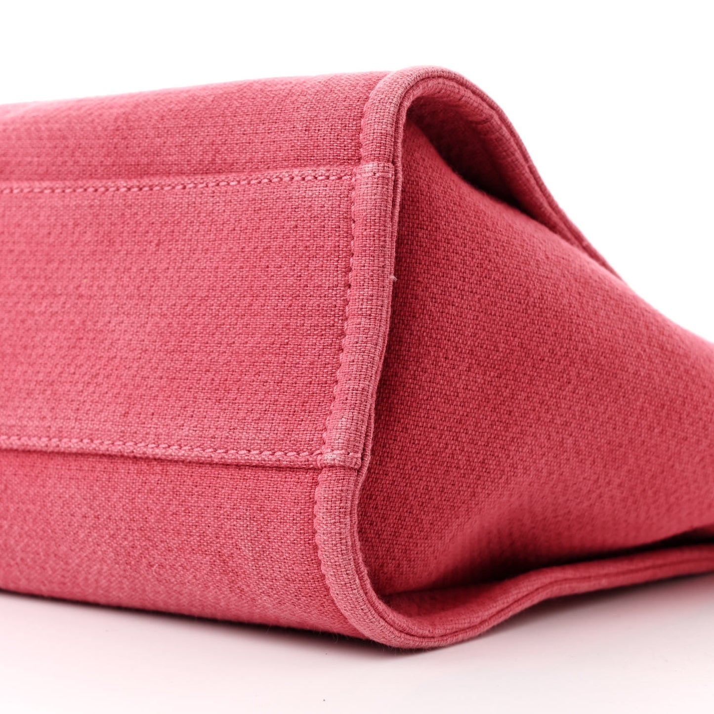 Canvas Small Deauville Tote Red