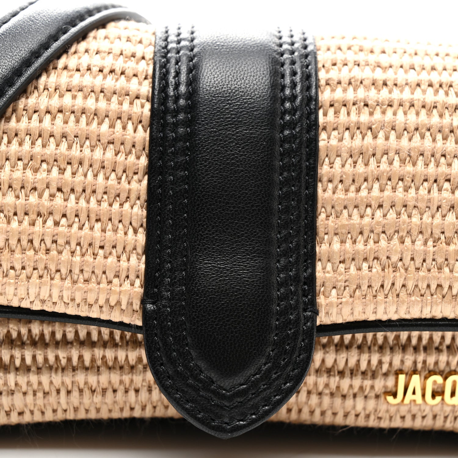 Jacquemus Raffia Effect Le Petit Bambimou Black 7 of 9
