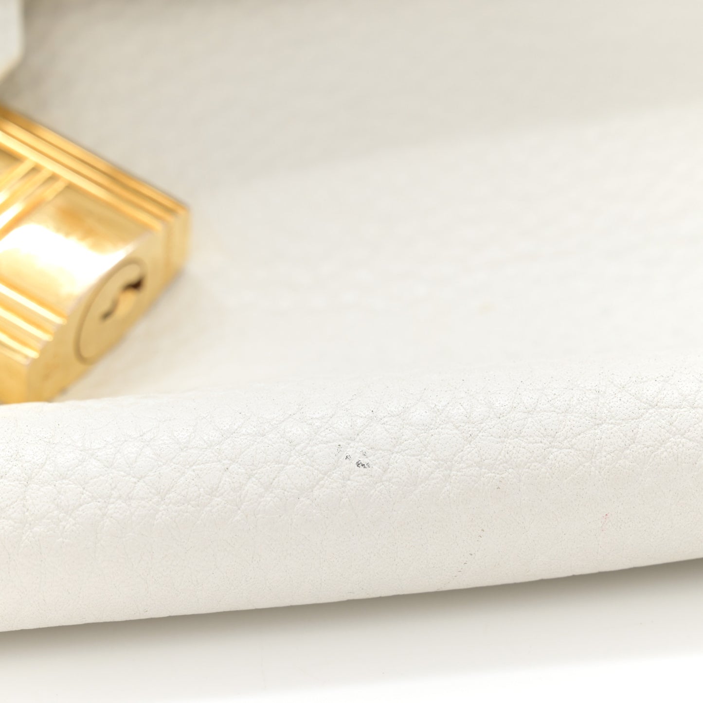 Taurillon Clemence JPG Birkin 42 White