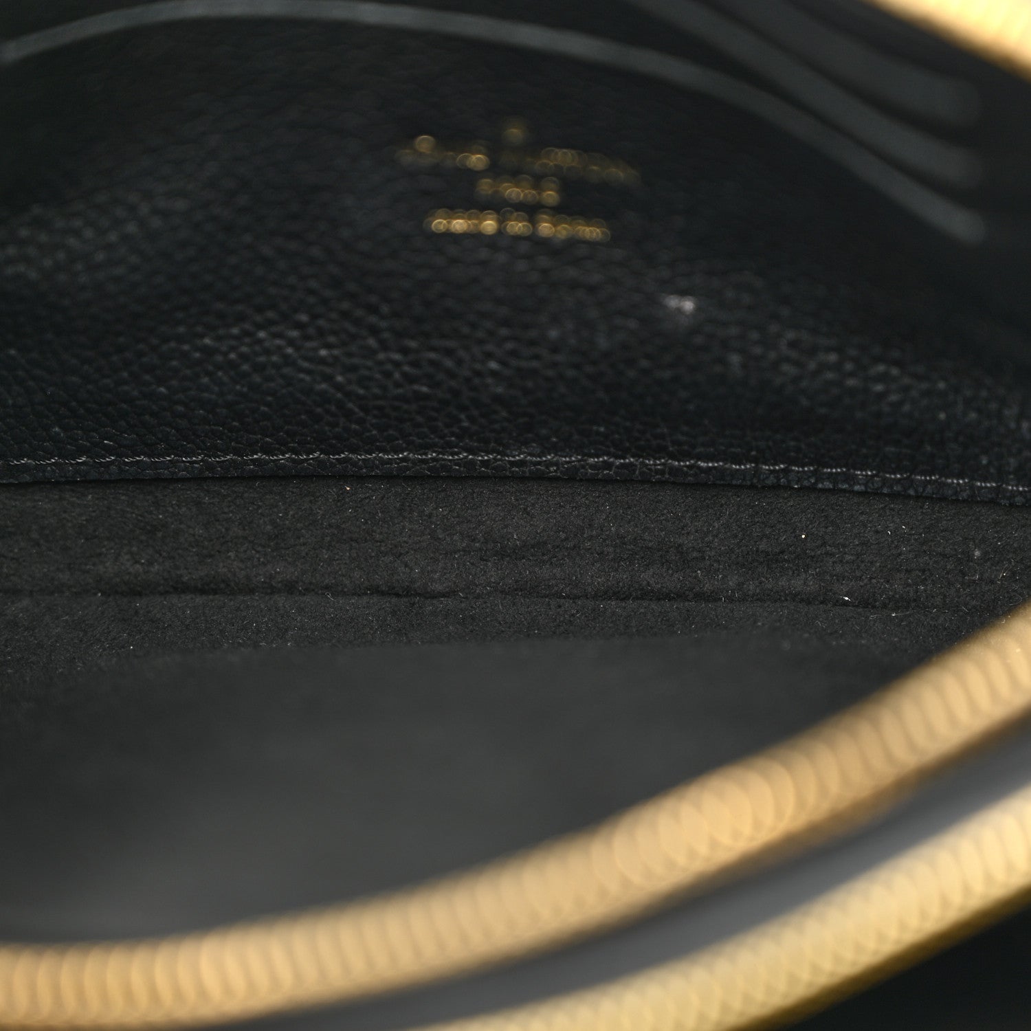 Louis Vuitton Empreinte Double Zip Pochette Black 5 of 10