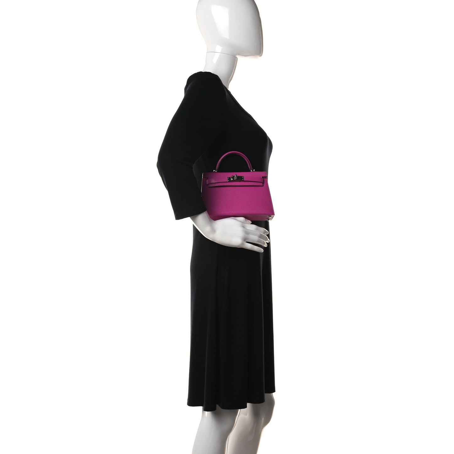 Chevre Mysore Mini Kelly Sellier 20 Magnolia