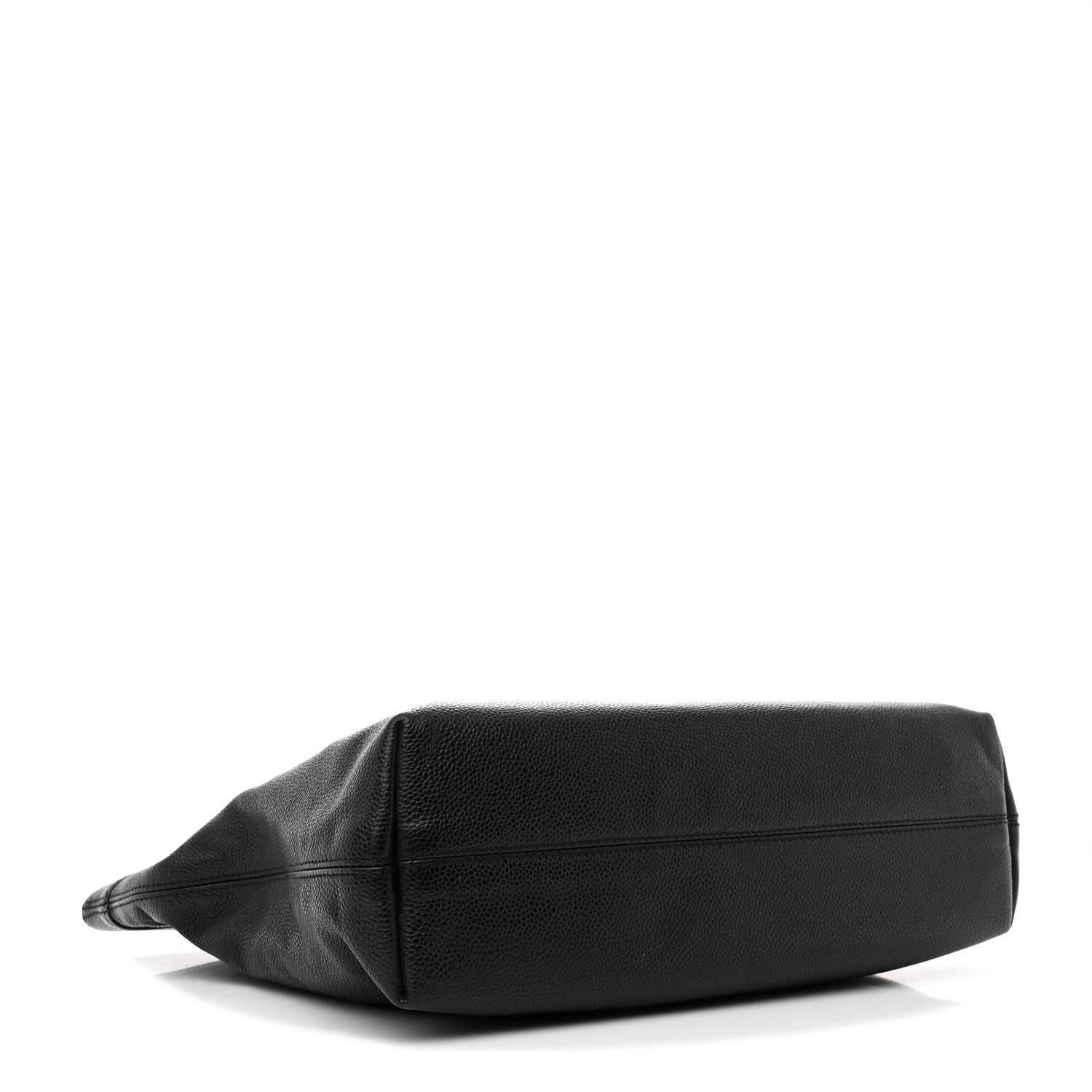 Chanel Caviar CC Tote Black 4 of 10