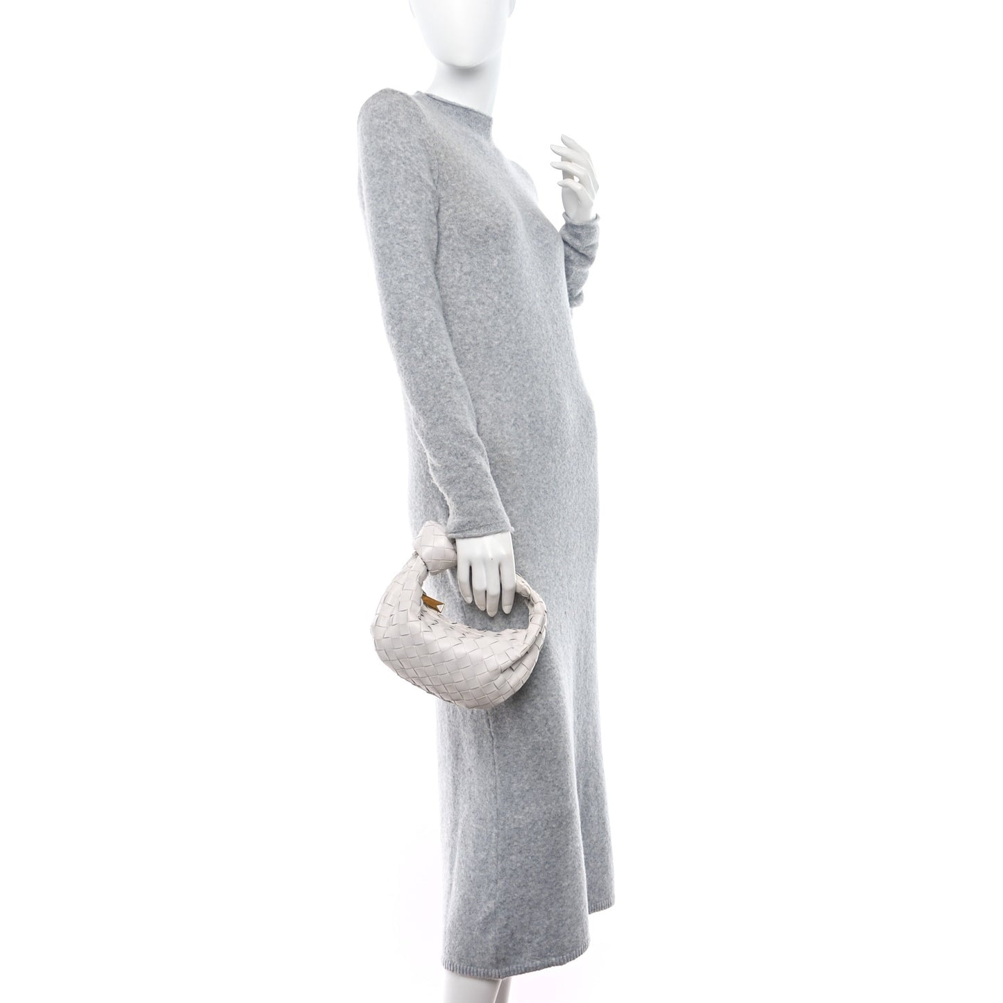 BOTTEGA VENETA Nappa Intrecciato Mini Jodie Chalk