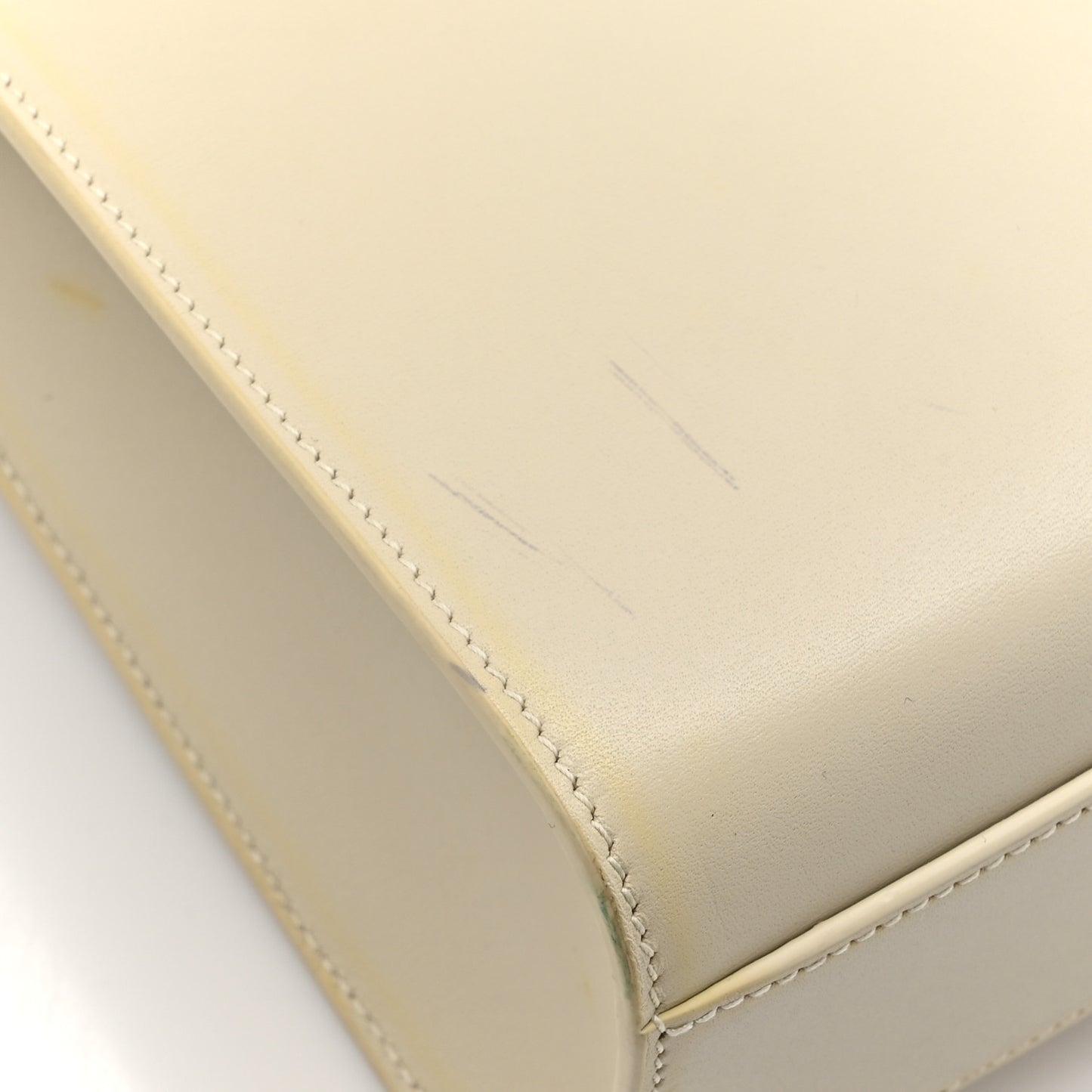 Smooth Calfskin Manhattan Shoulder Bag Crema Soft