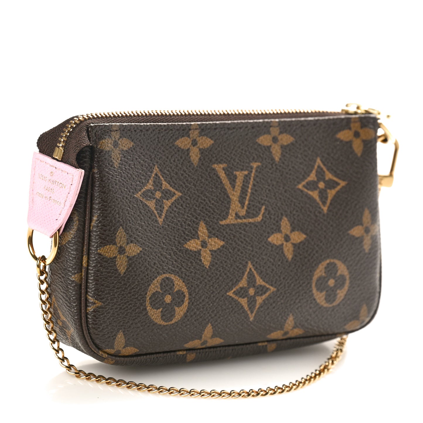 Monogram 2021 Christmas Animation Japanese Garden Mini Pochette Accessories Wisteria Pink