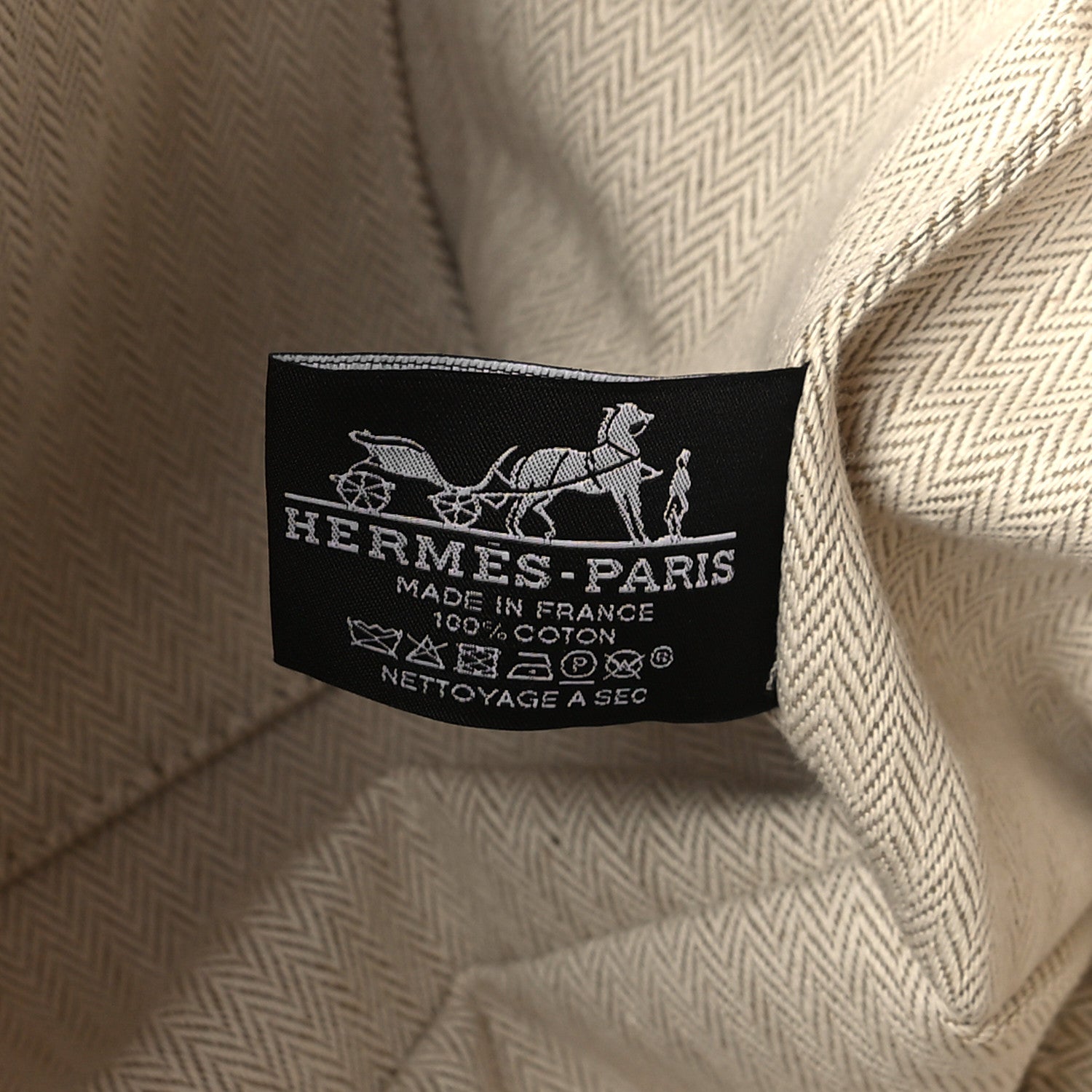 Hermes Canvas Large Bride-A-Brac Pouch Hibiscus 6 of 8