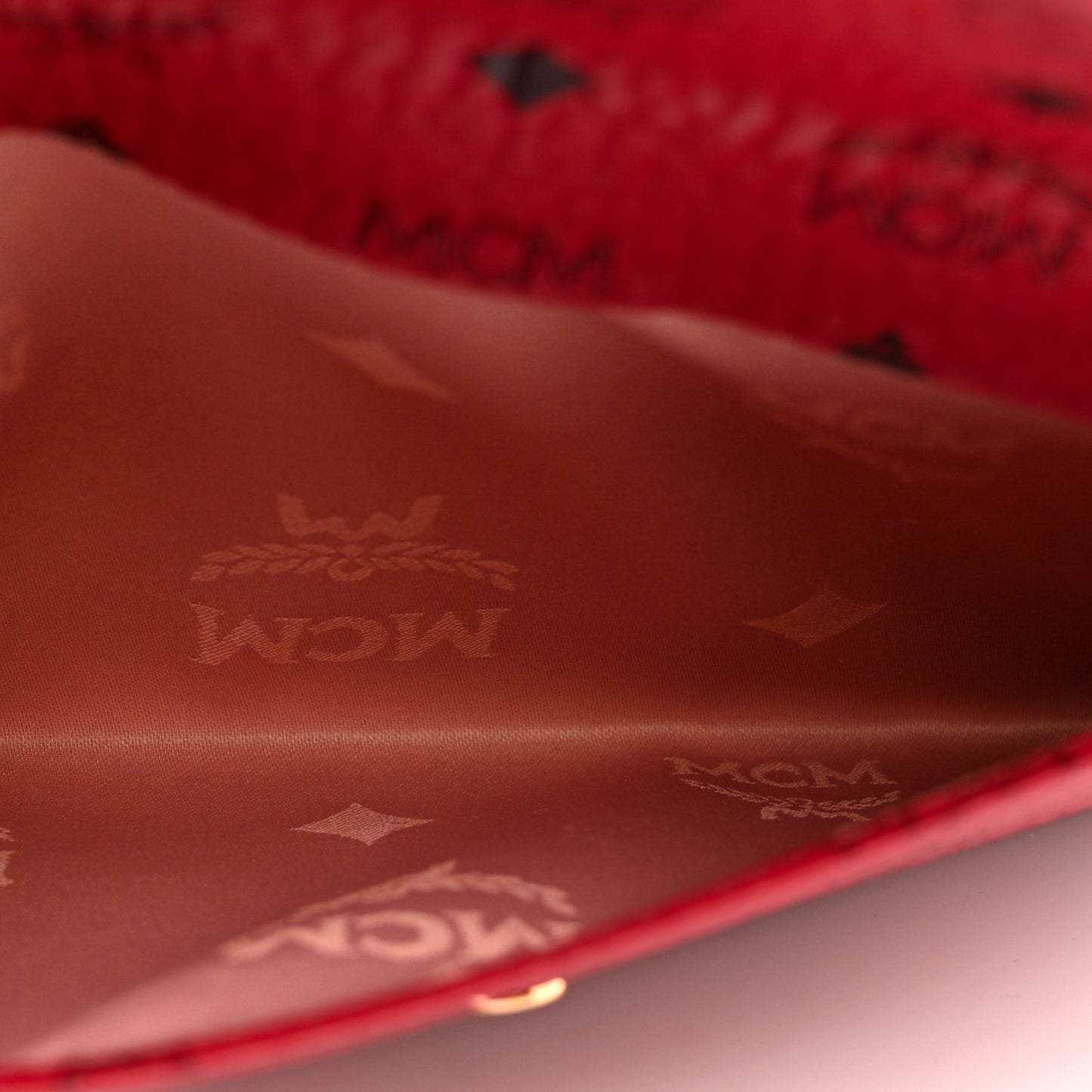 Visetos Envelope Clutch Red