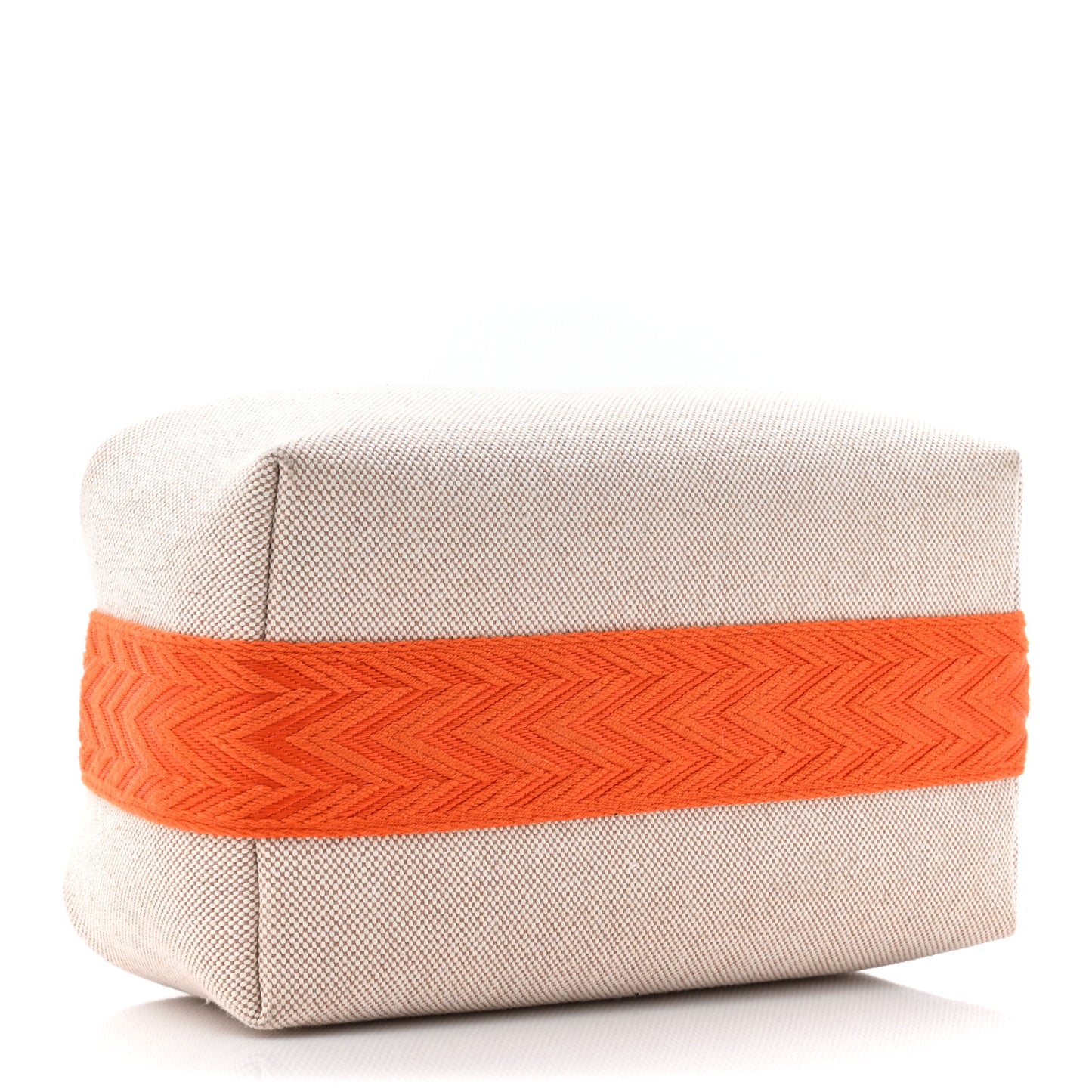 Canvas Small Bride-A-Brac Pouch Natural Orange