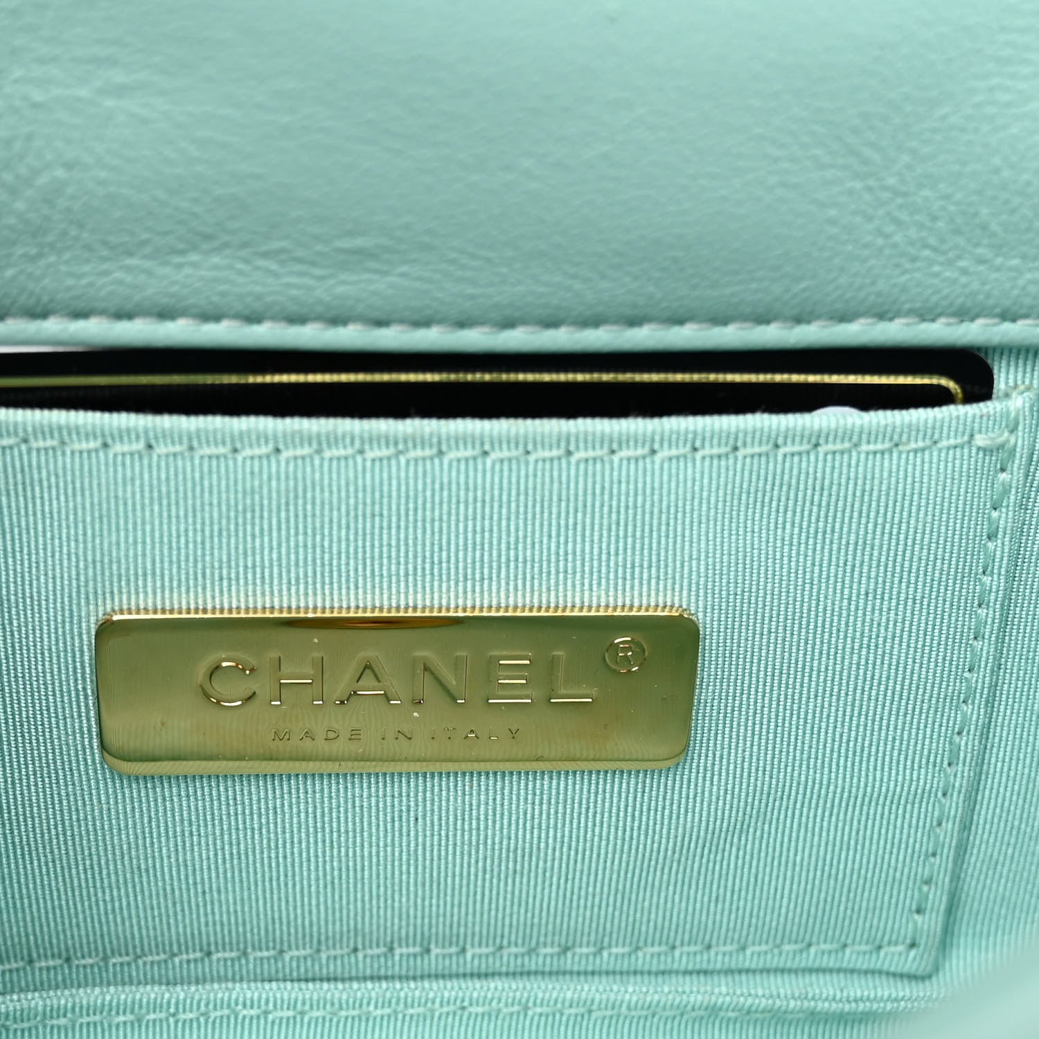 Chanel Lambskin Quilted Chanel 19 Waist Bag Light Blue 6 of 10