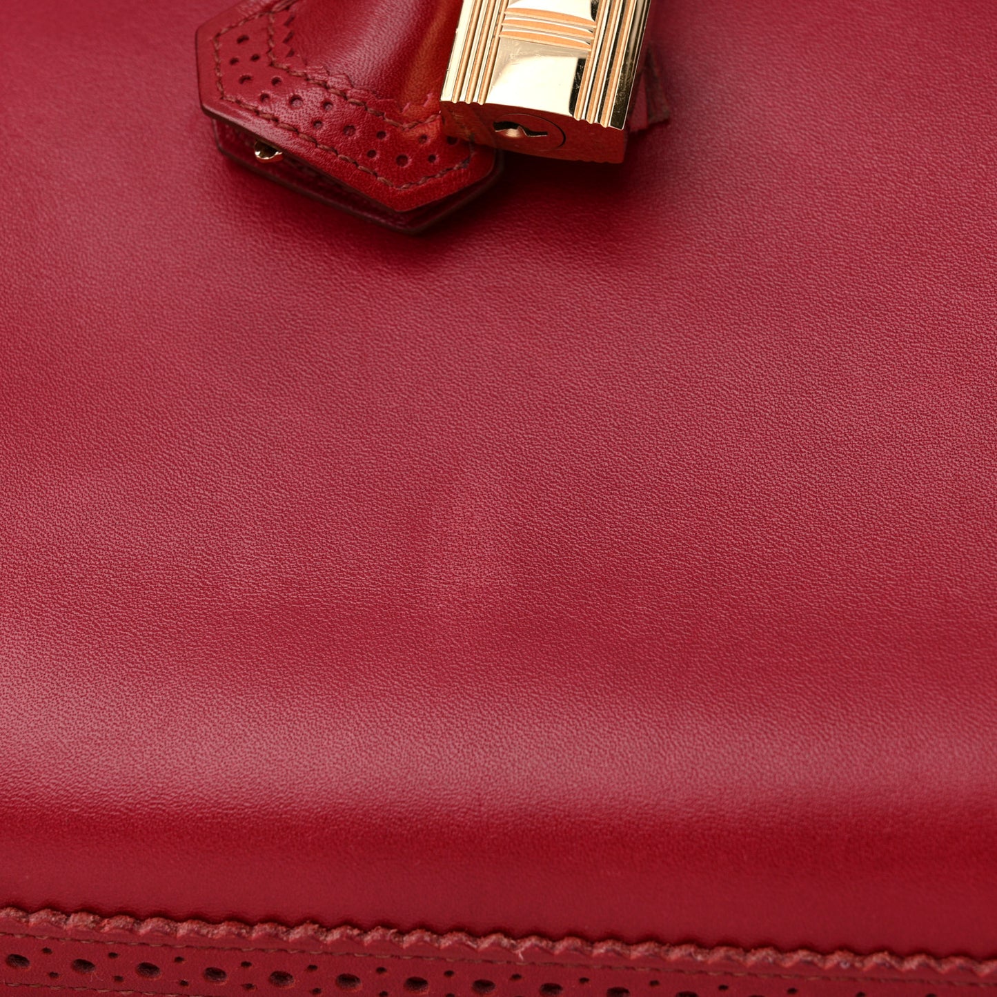 Tadelakt Ghillies Birkin 35 Rubis