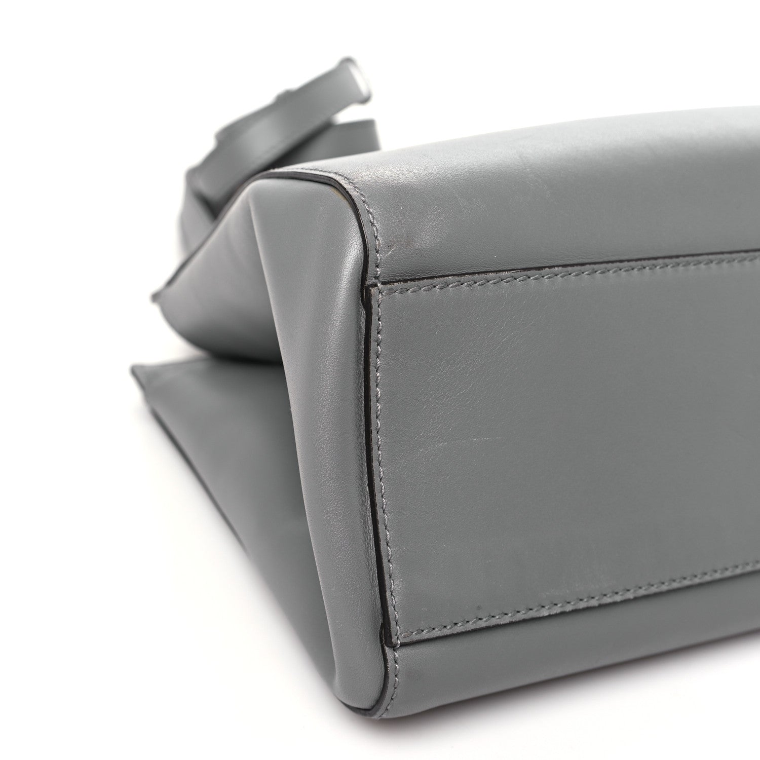 Gucci Nappa Bamboo Small Nymphaea Top Handle Bag Grey 9 of 11