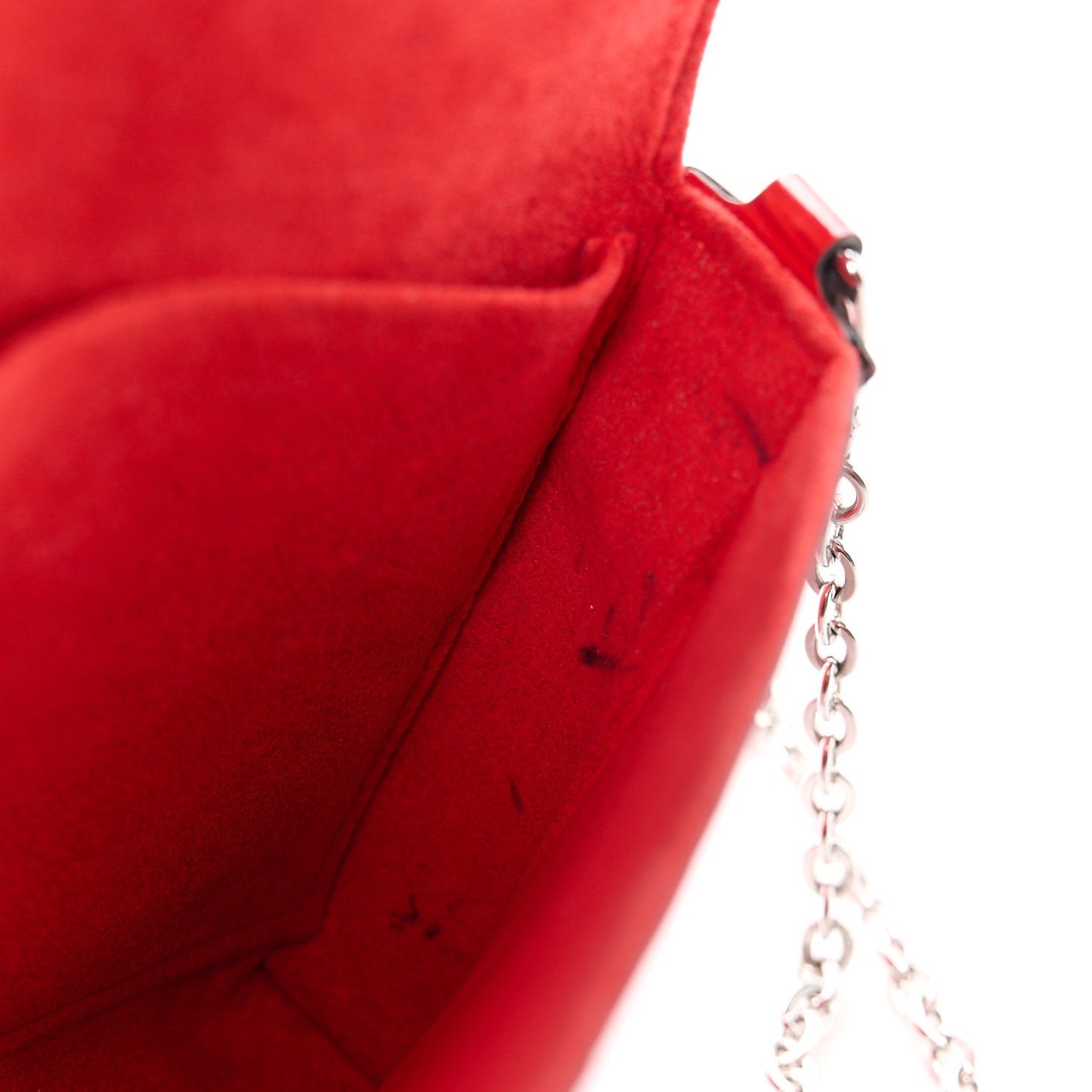 Epi Pochette Felicie Coquelicot