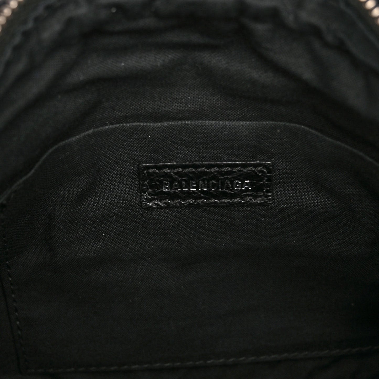 Lambskin Classic Hardware Neo Lift Hip Bag Black