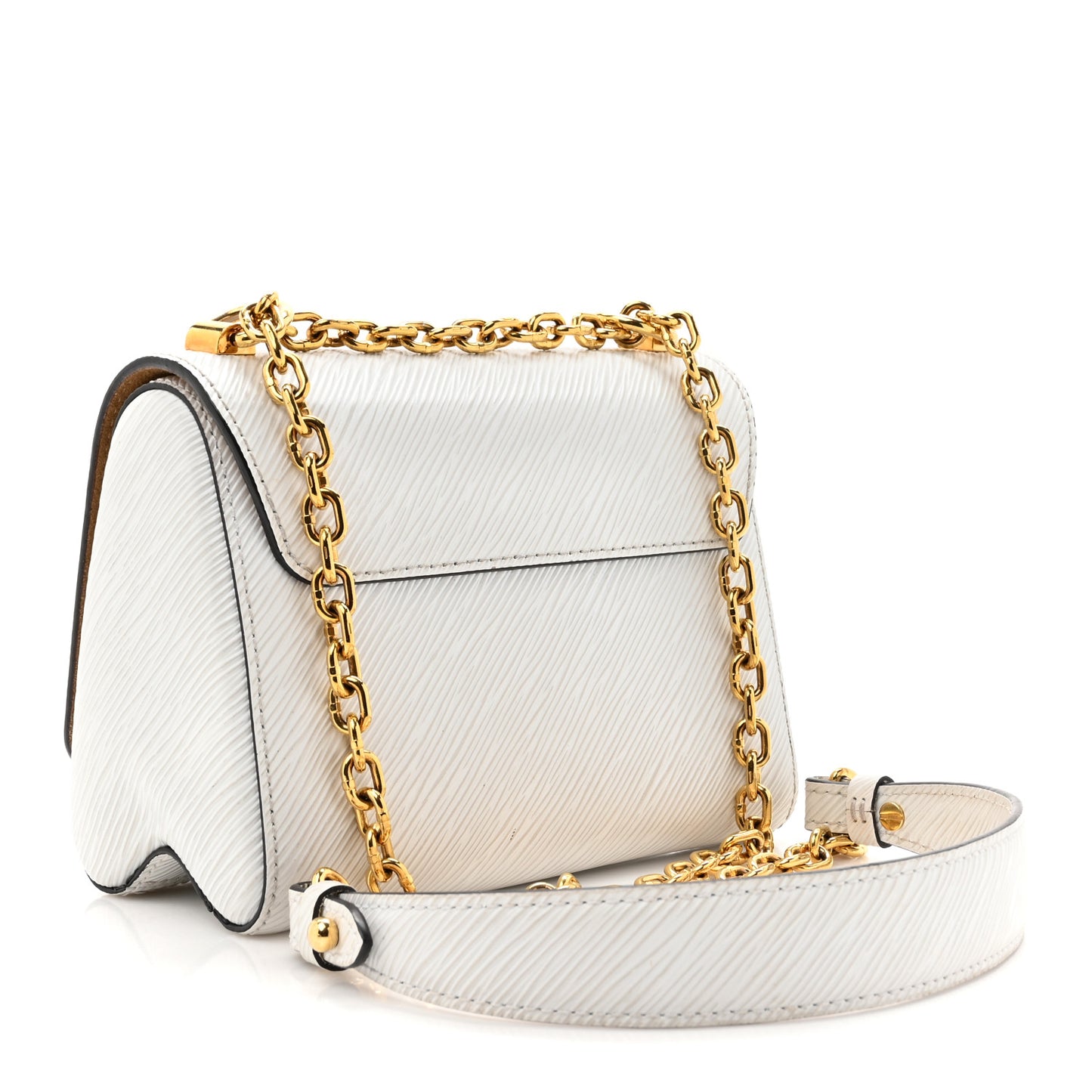 Epi Twist Shoulder Bag PM White