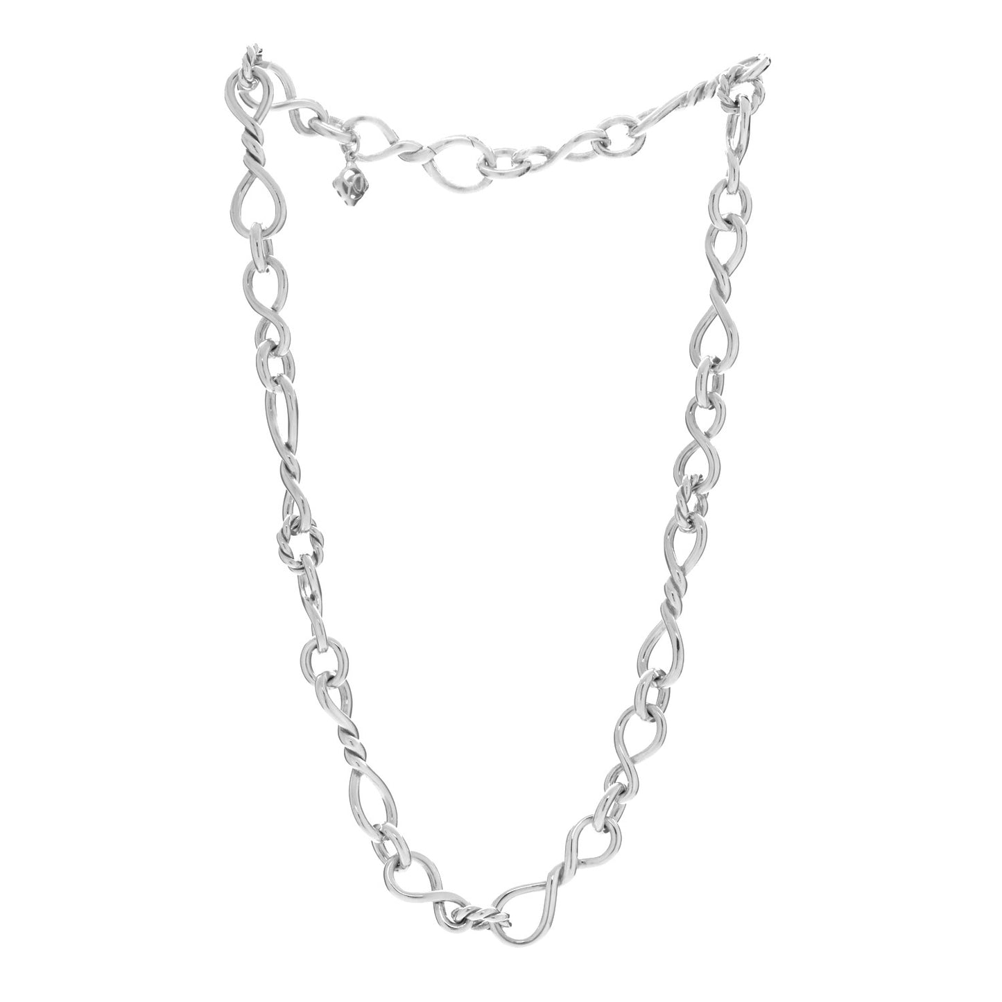 Sterling Silver Continuance Chain Necklace