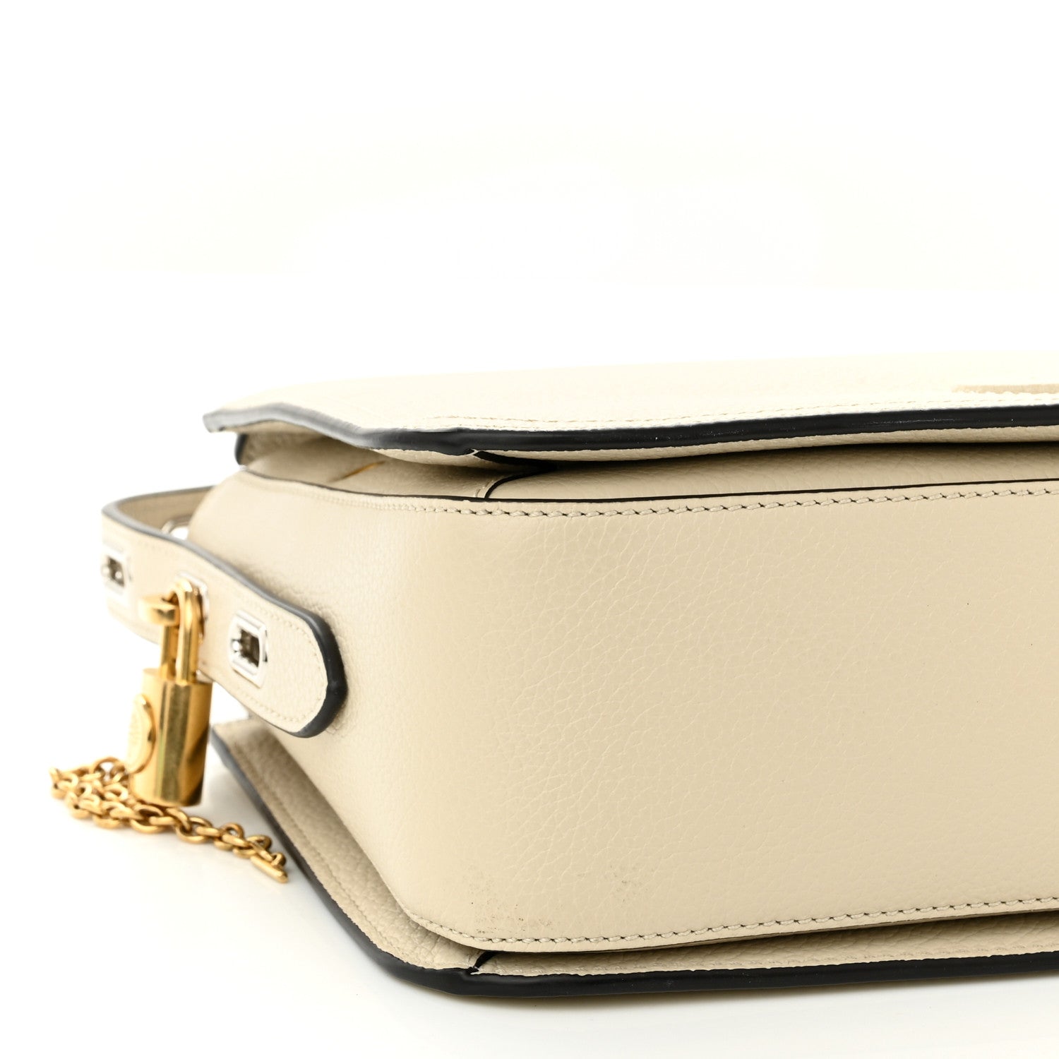 Mulberry Small Classic Grain Billie Crossbody Bag Chalk 8 of 9