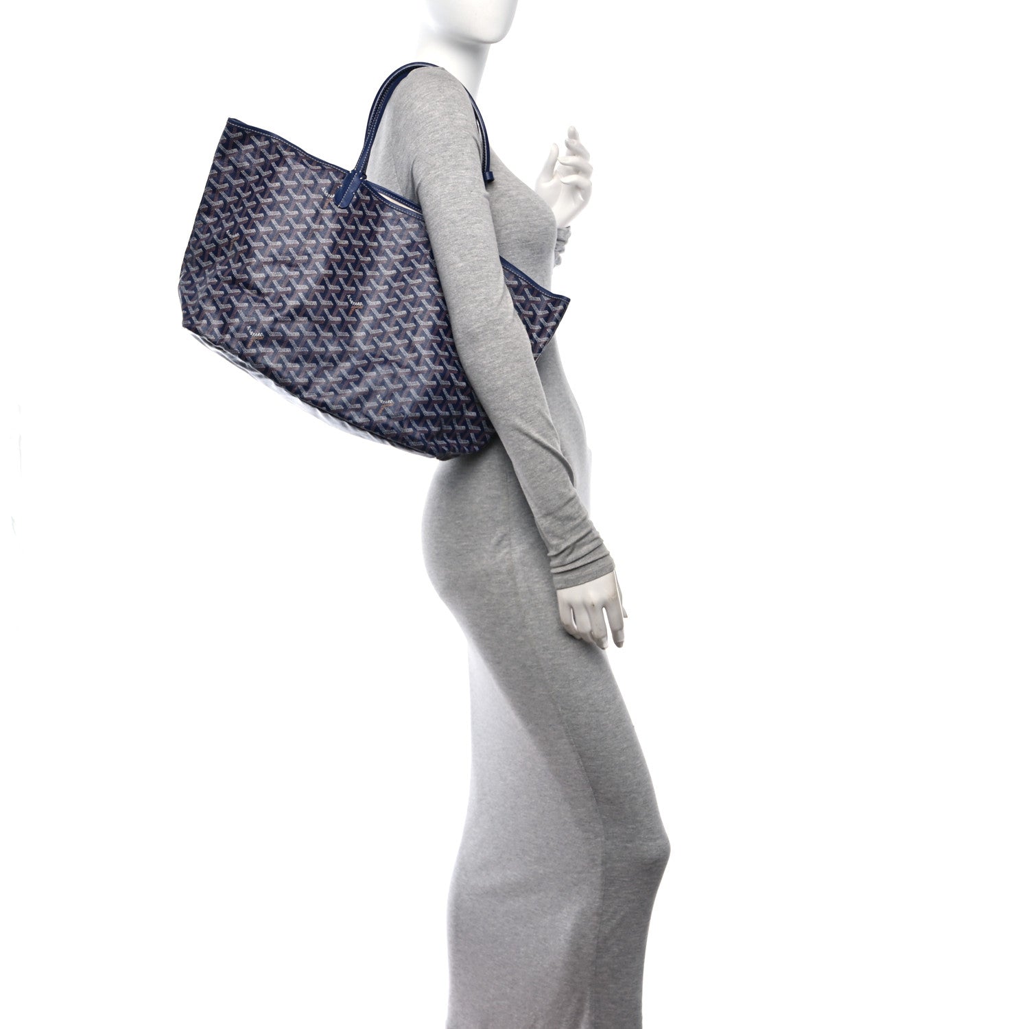 Goyard Goyardine Saint Louis PM Navy 2 of 12