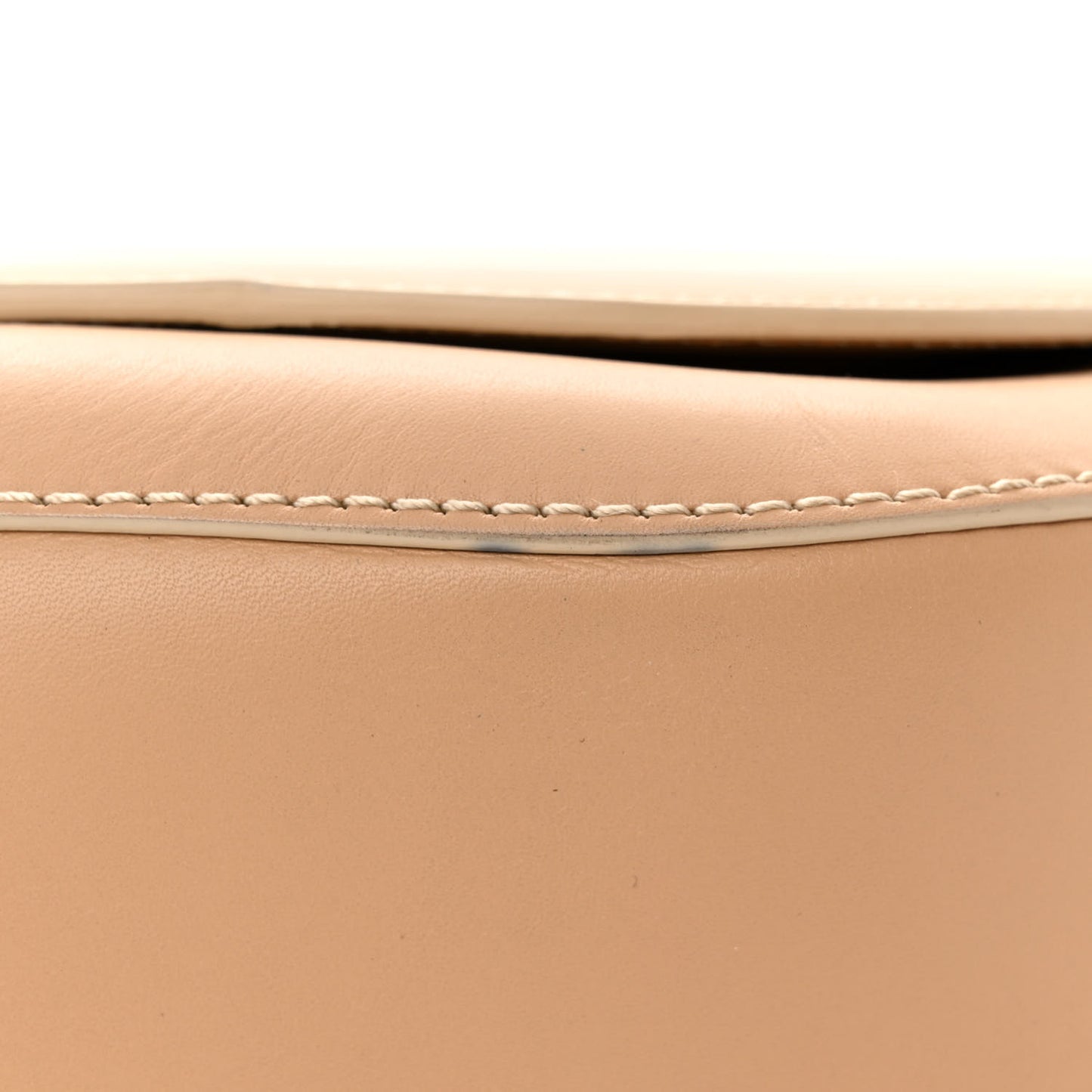 Smooth Calfskin Hunting Bag 11 Warm Beige
